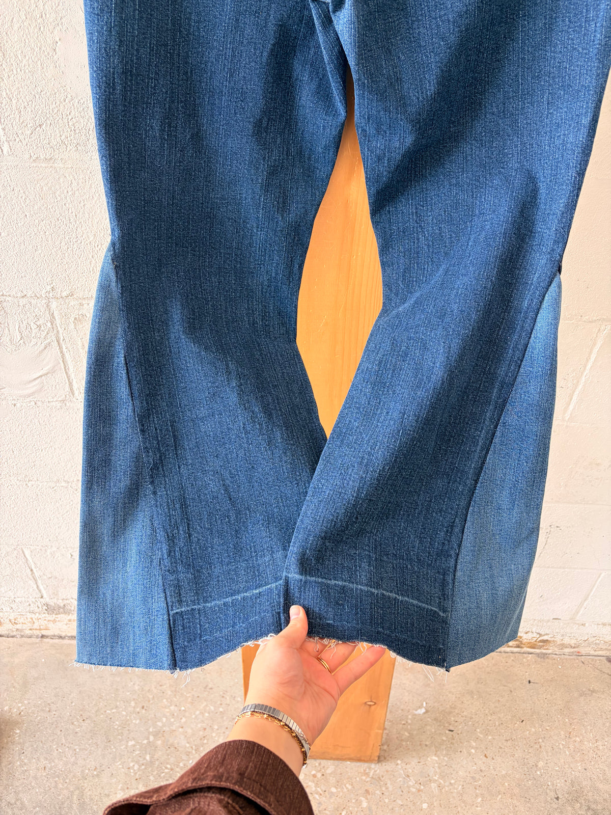 Reworked Levi’s Flare Jeans : 12 M