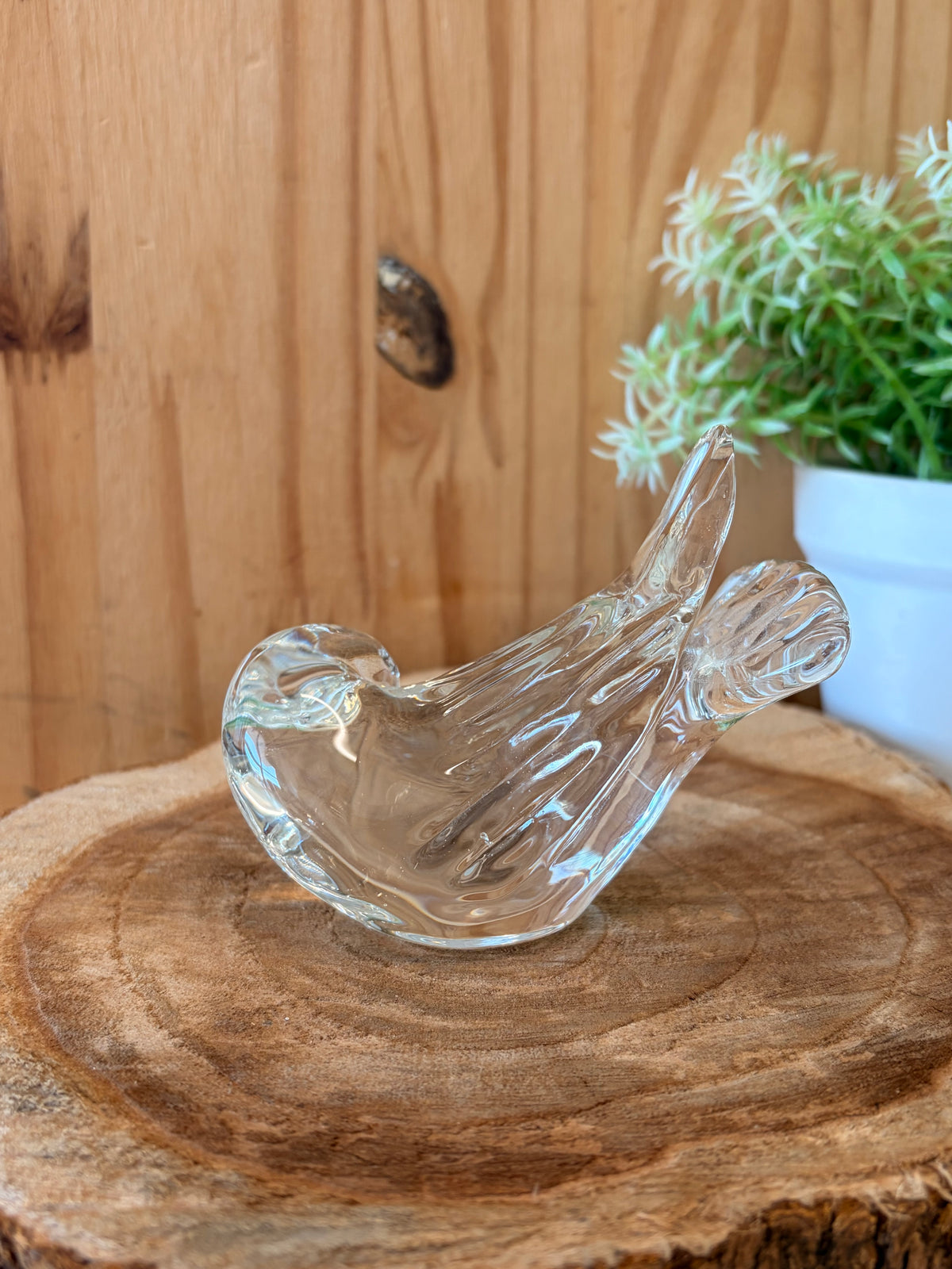 Glass Bird Figurine (Local Pick Up Only)