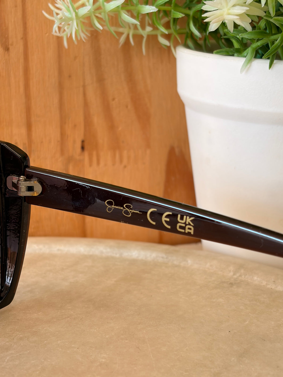 Square Side Shimmer Sunglasses (Local Pick Up Only)