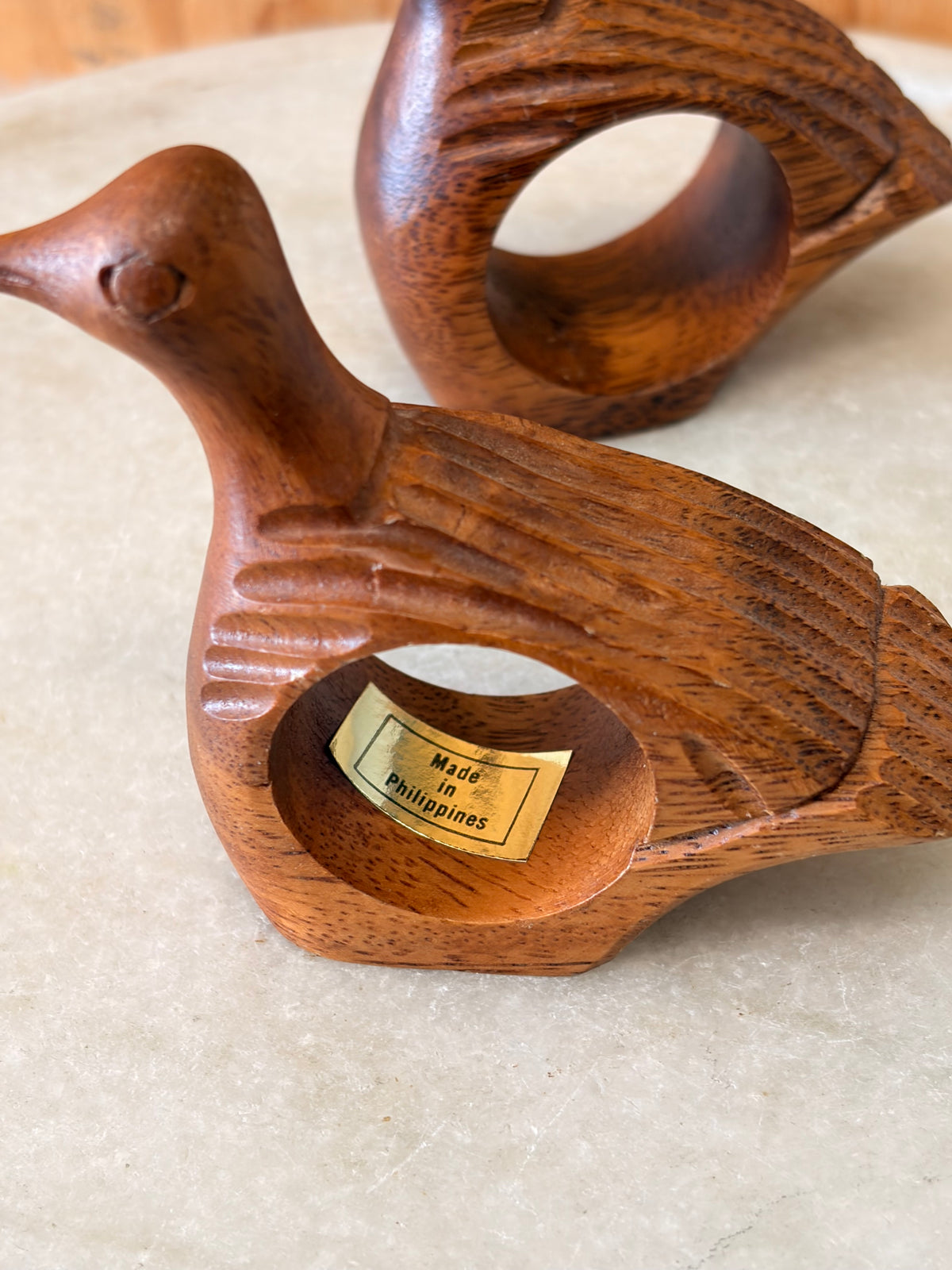 Wooden Turkey Napkin Rings