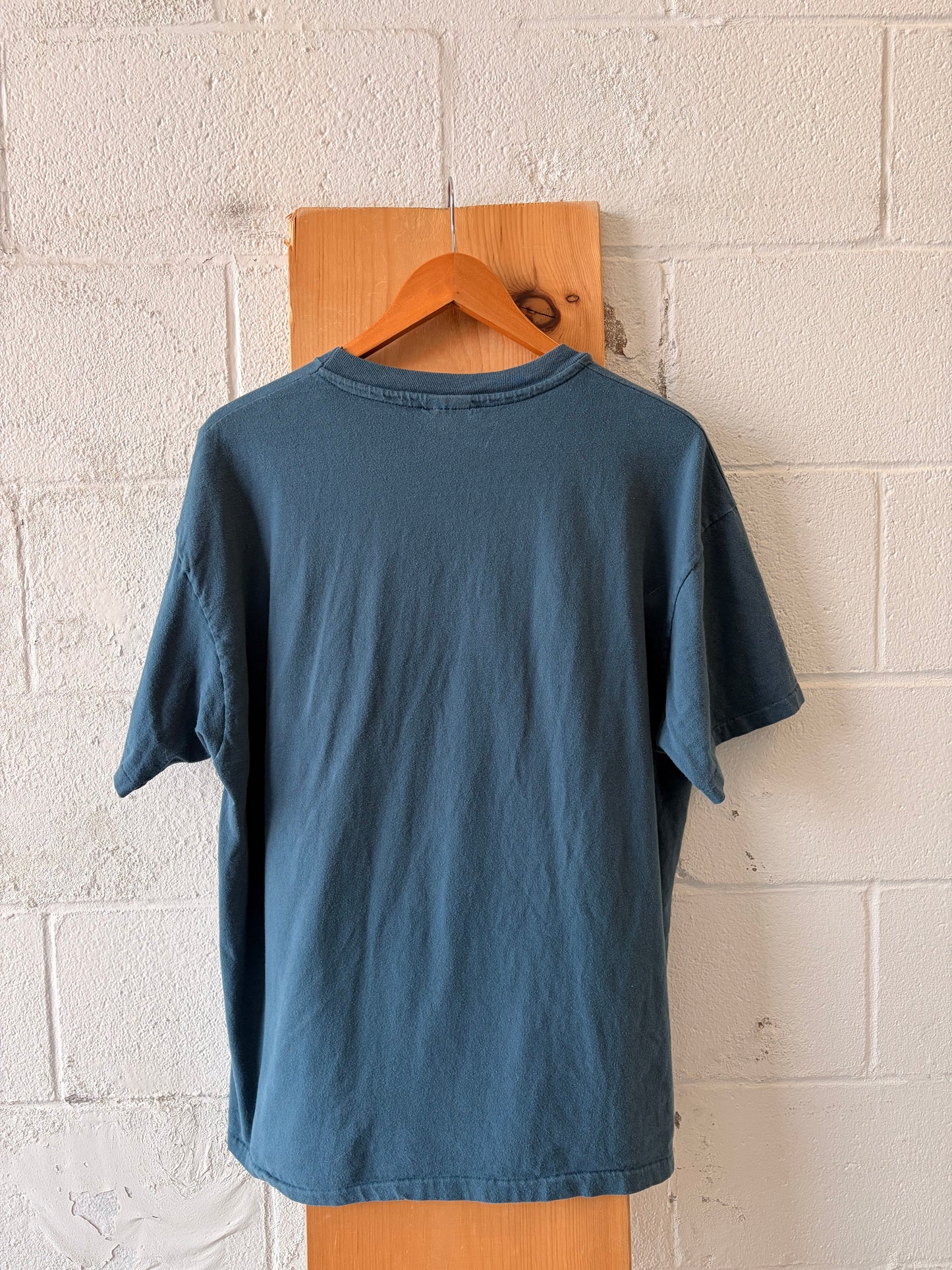 Vtg Single Stitch Angel Cat Tee : XL