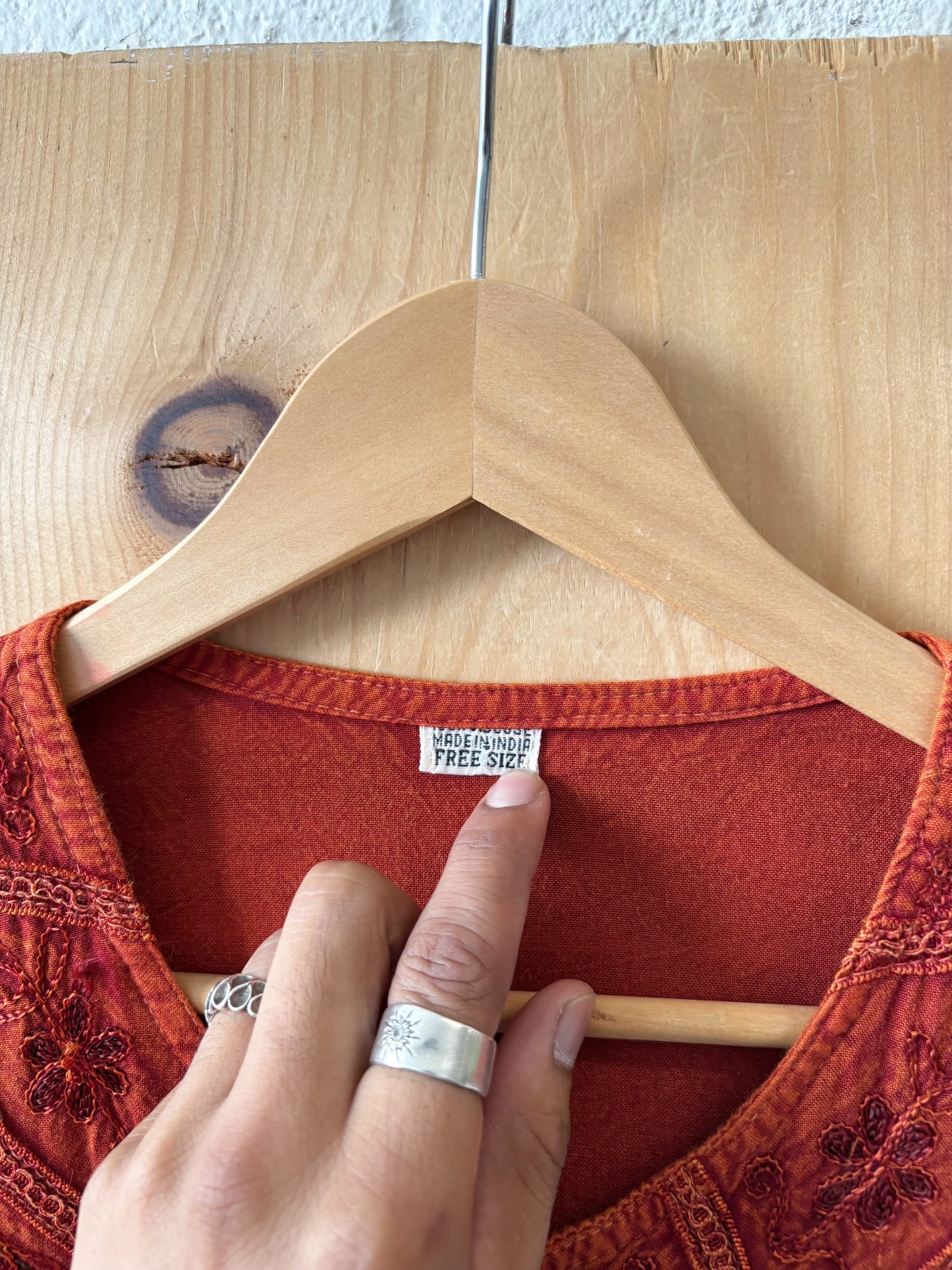 Burnt Orange Top : S/M