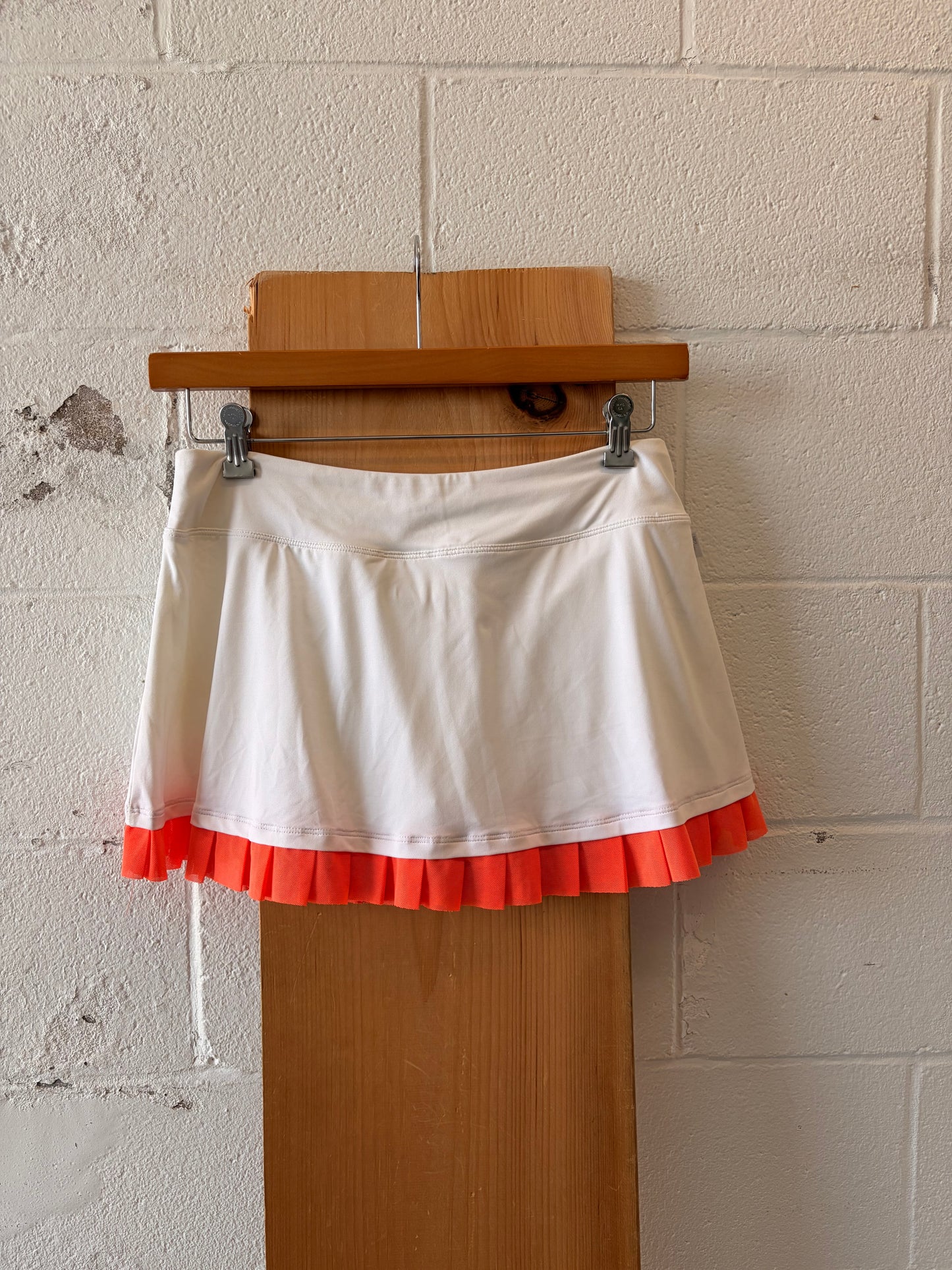 Orange Ruffle Nike Skort : L