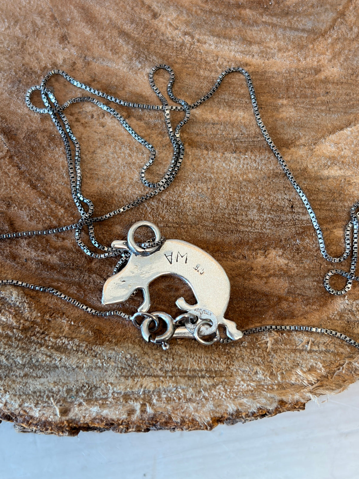 925 Silver Gecko Necklace