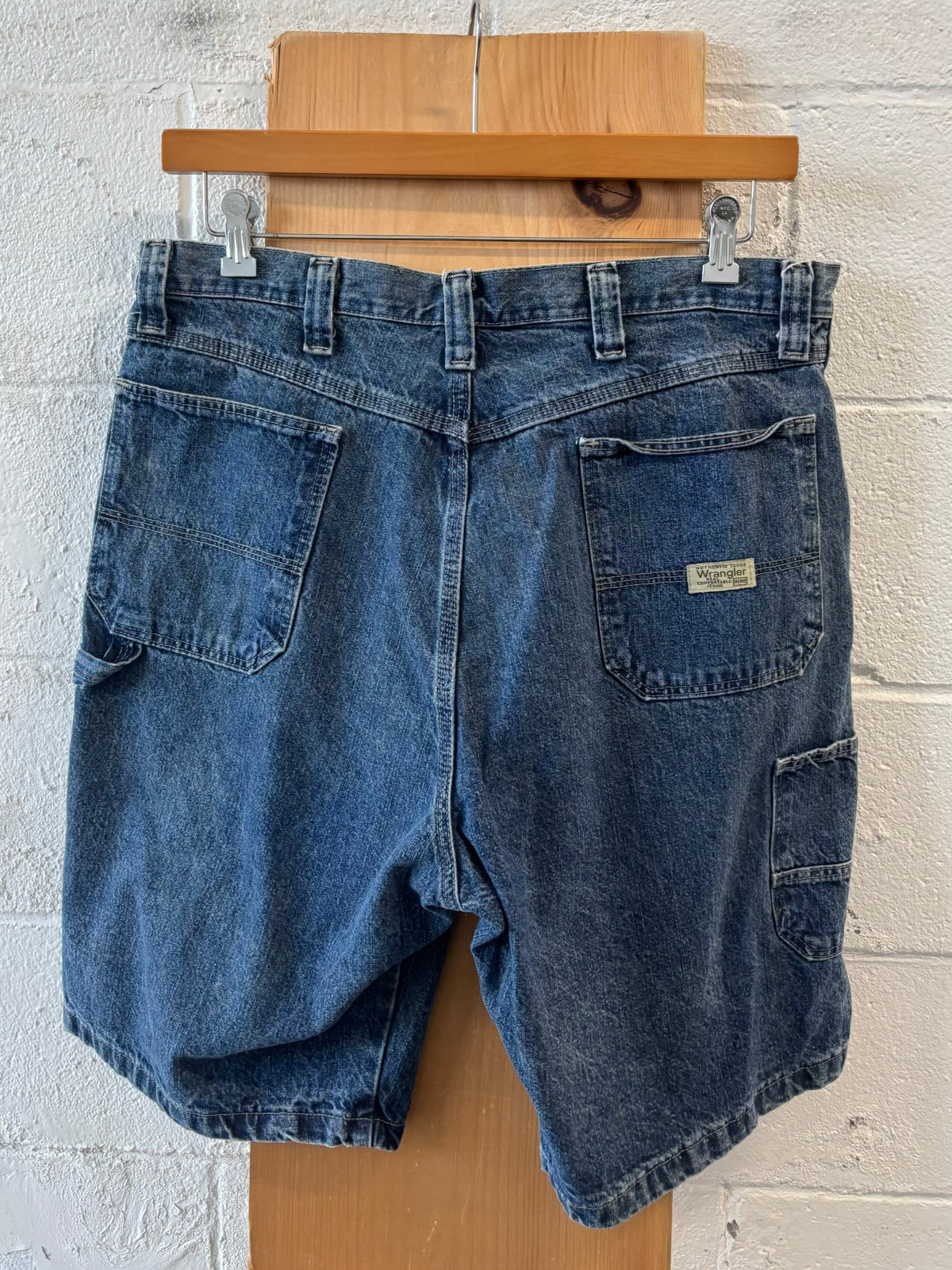 Wrangler Denim Cargo Shorts : 36