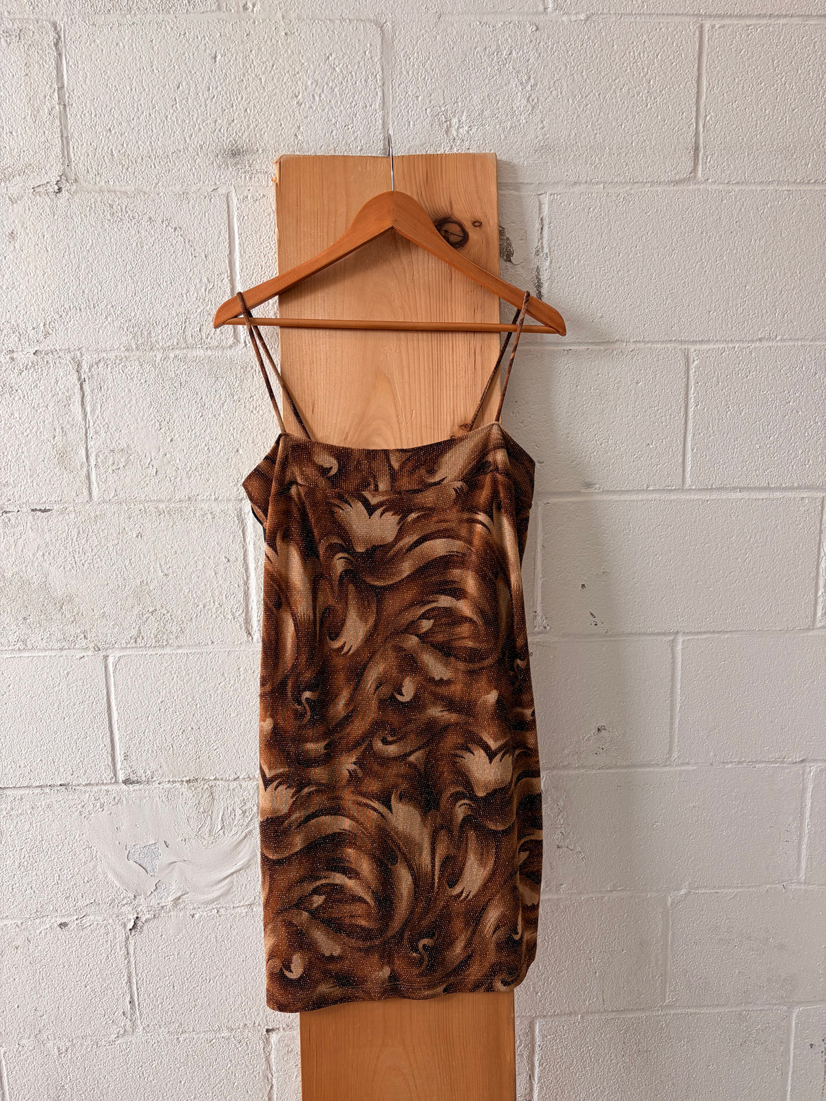Vtg Golden Marbled Shimmer Set : M/L