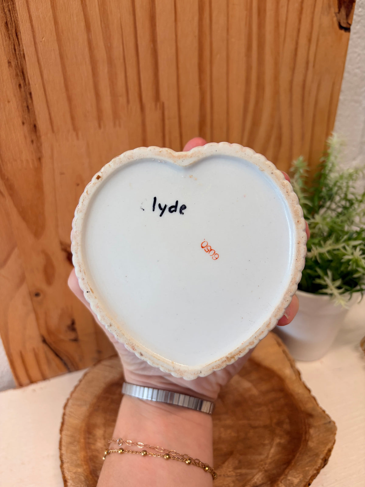 Vtg Pink Heart Trinket Case (Local Pick Up Only - As Is)