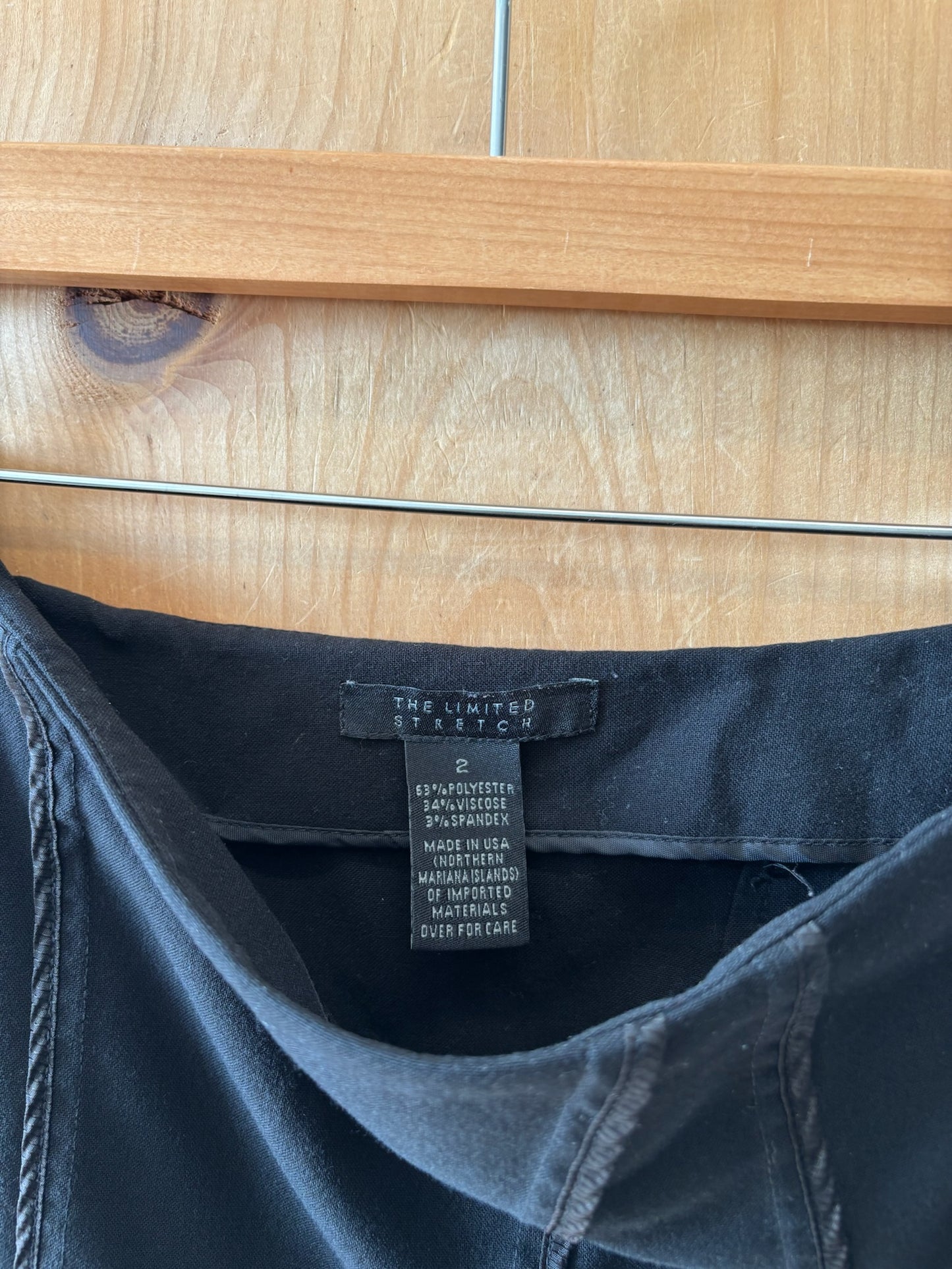 Vtg Black Limited Skirt : 2