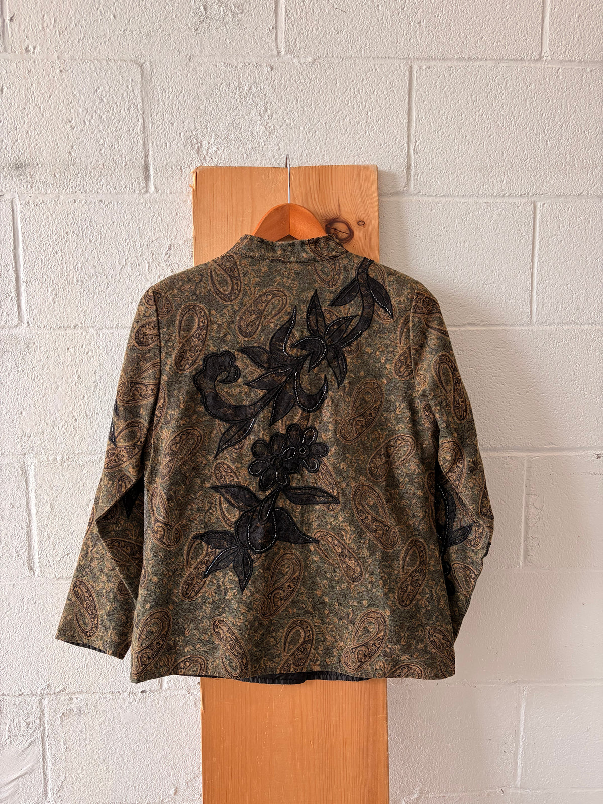Indigo Moon Boho Tapestry Jacket : XS
