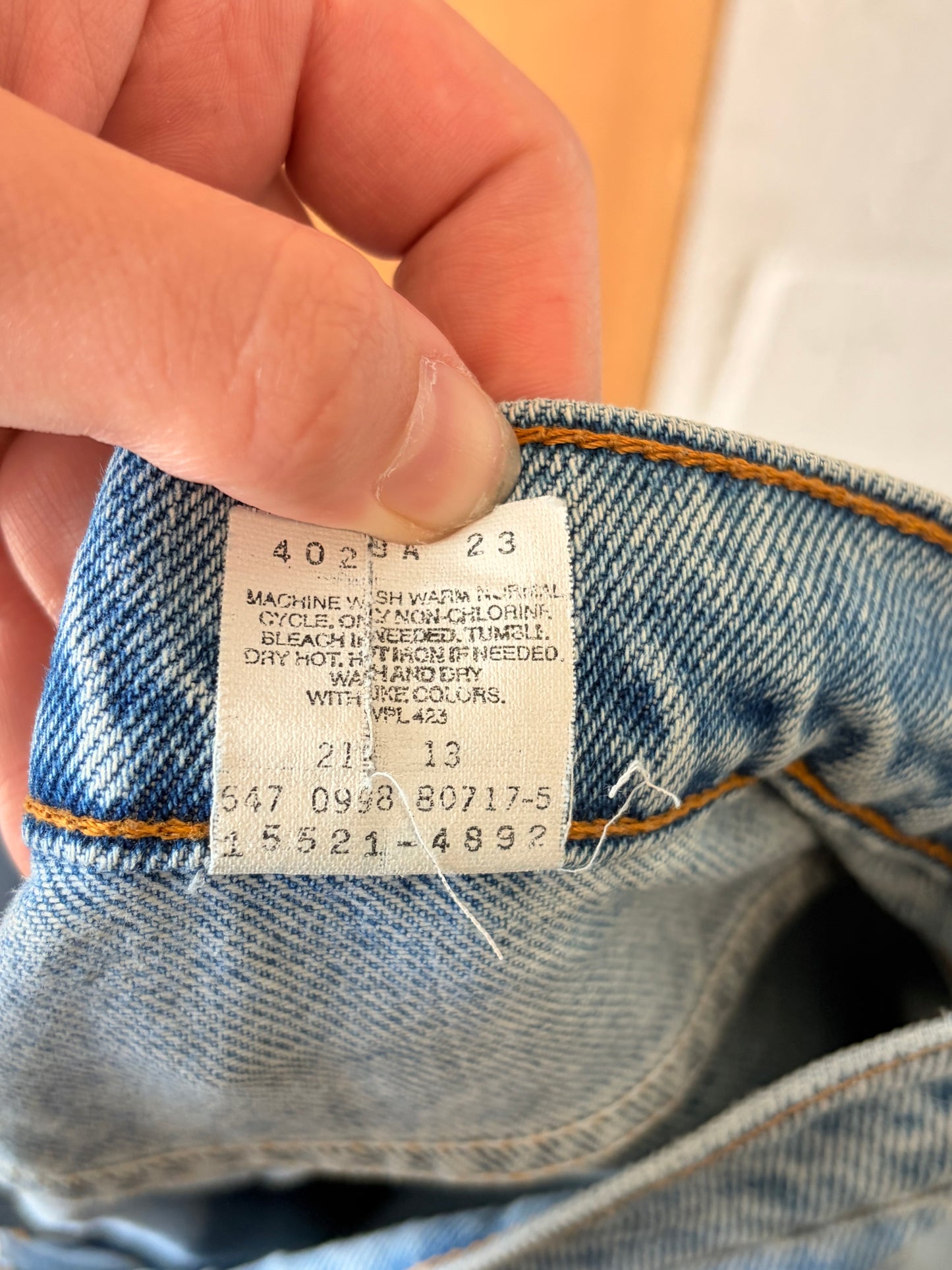 ‘98 512 Levi’s : 8