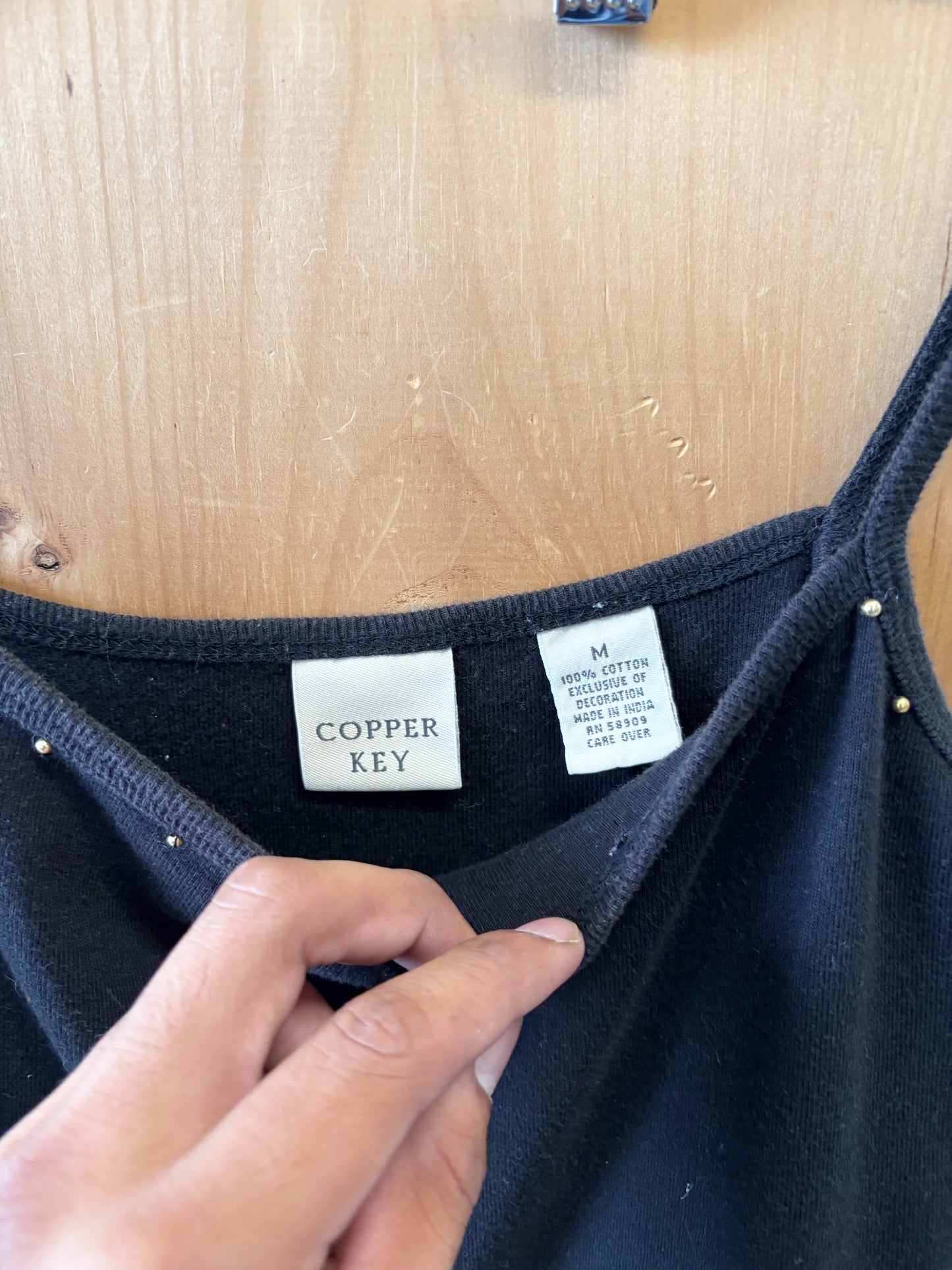 Vtg Embellished Tank : M