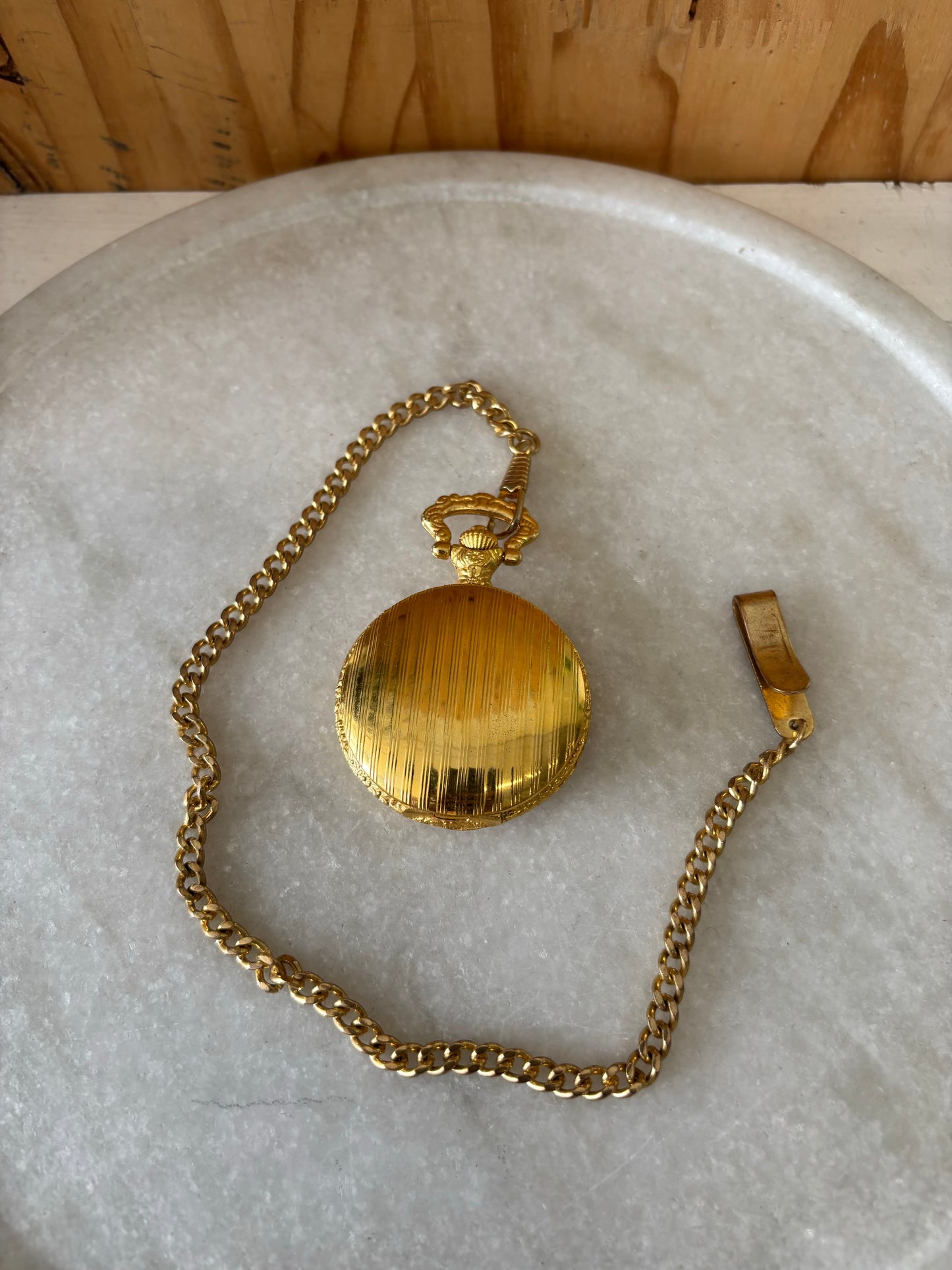 Vtg Milan Pocket Watch (as is)