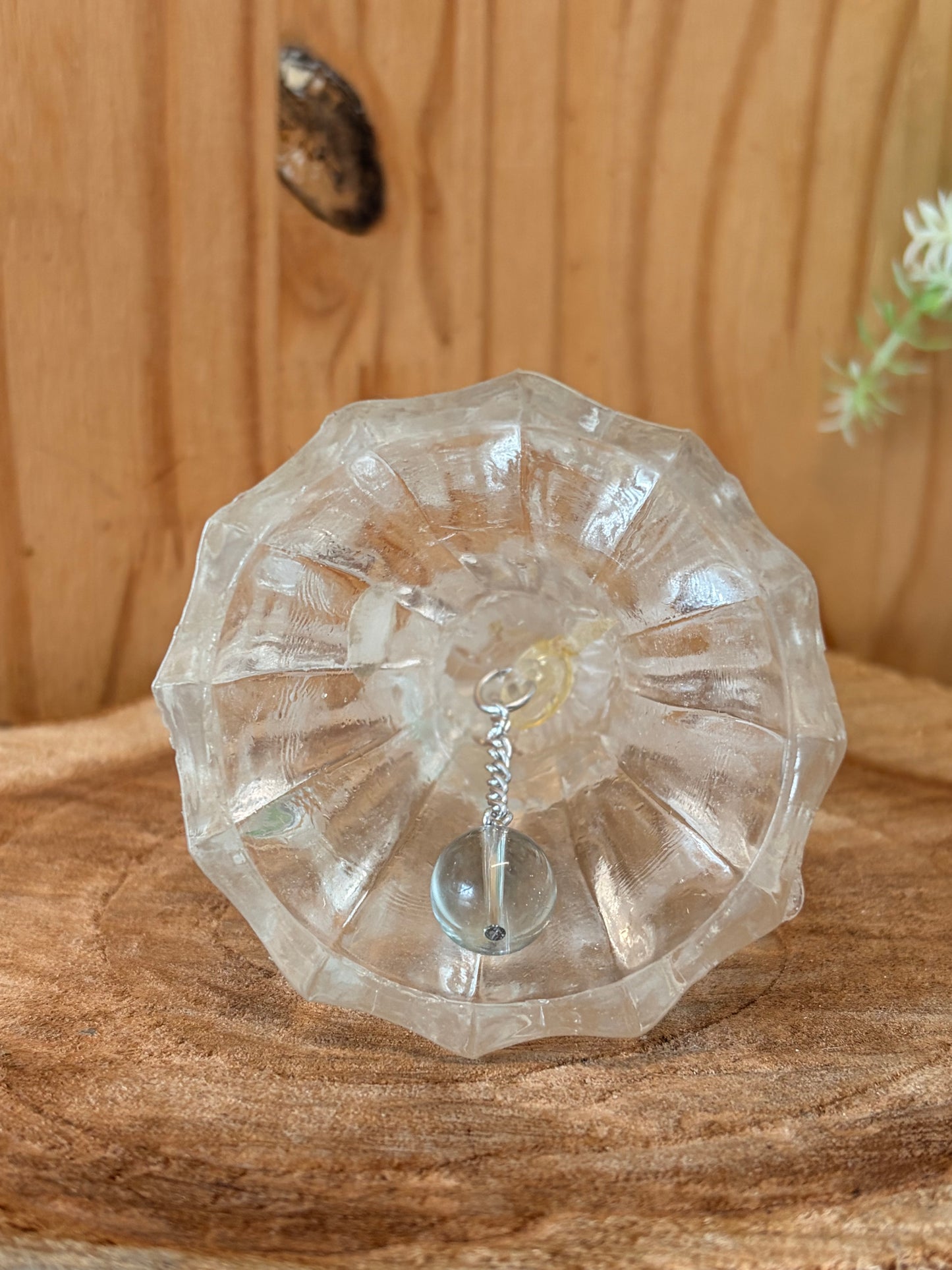 Vtg Glass Swan Bell (Local Pick Up Only)