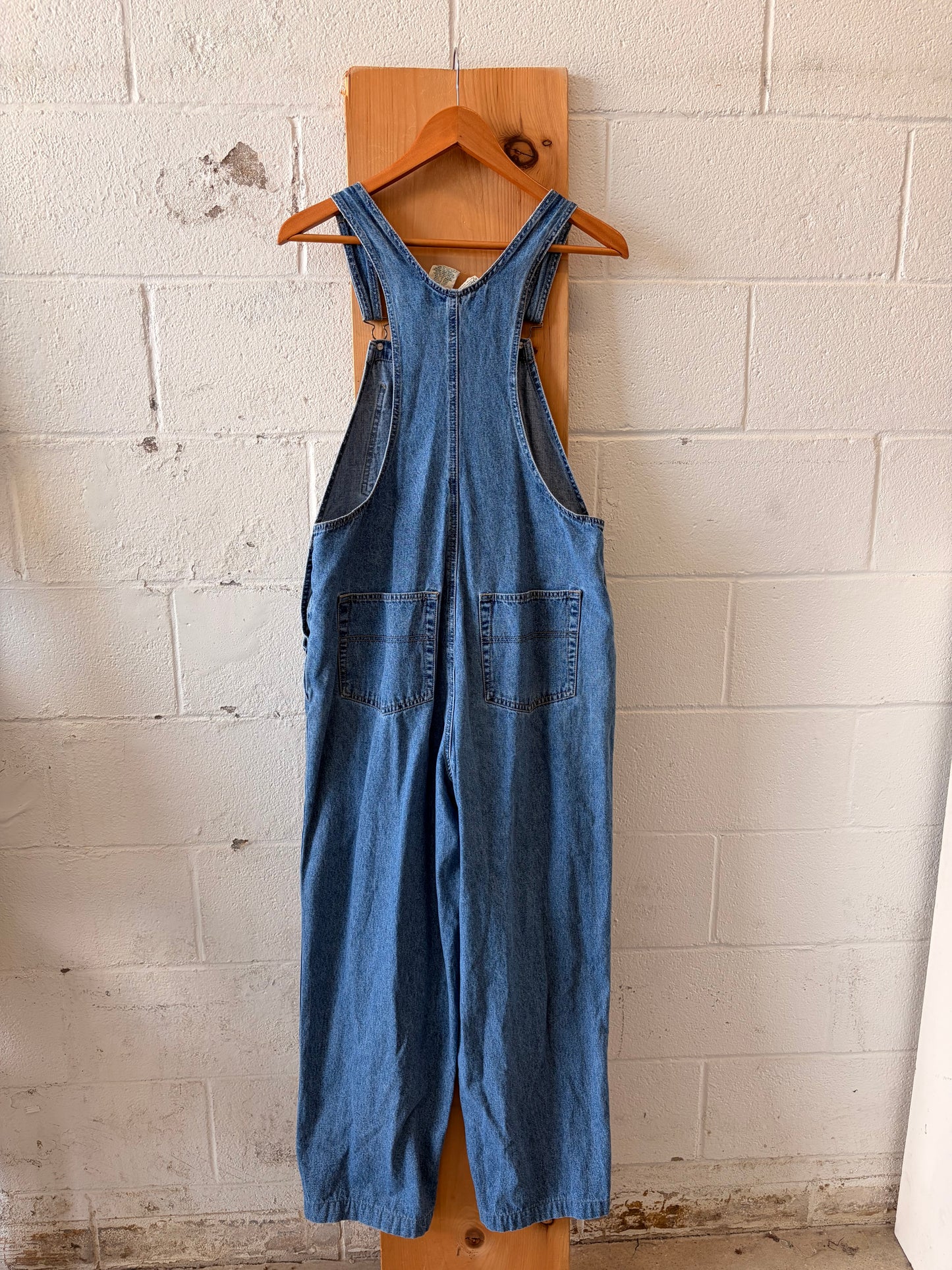 Vtg Denim Overalls : M