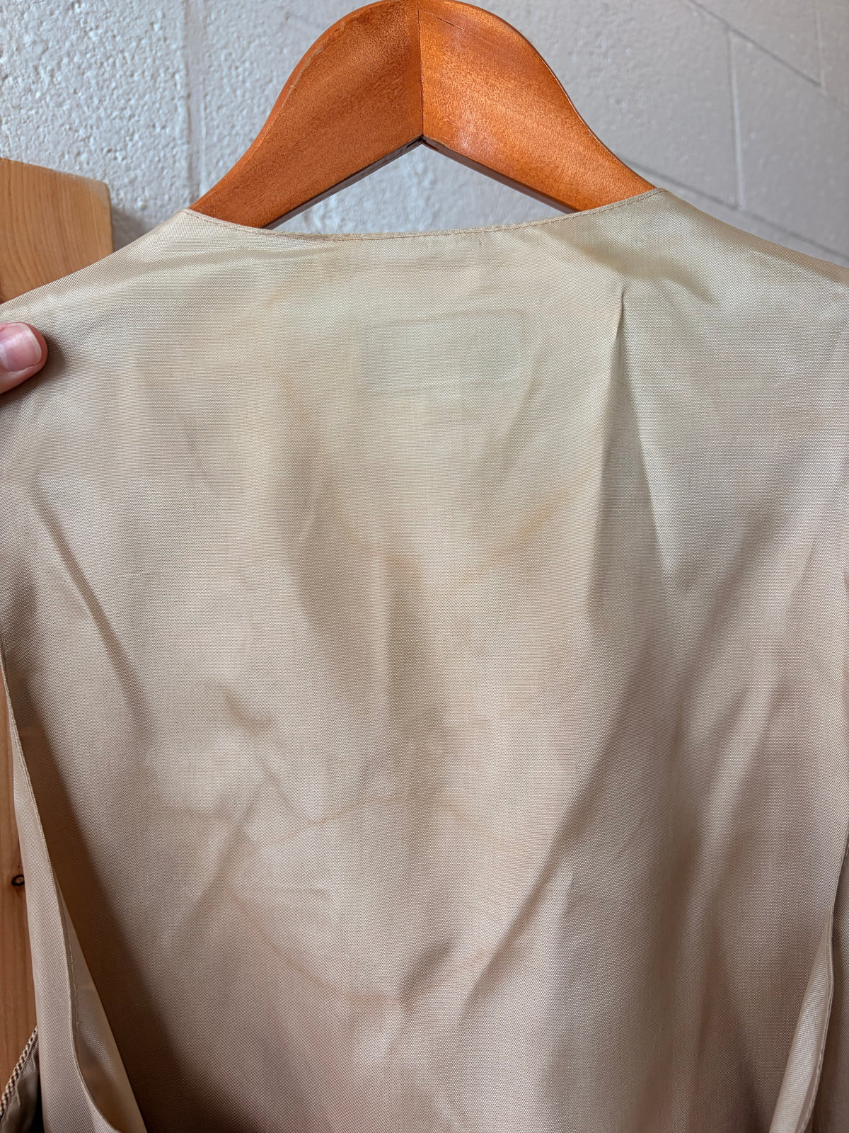 Vtg Teacup Vest : L