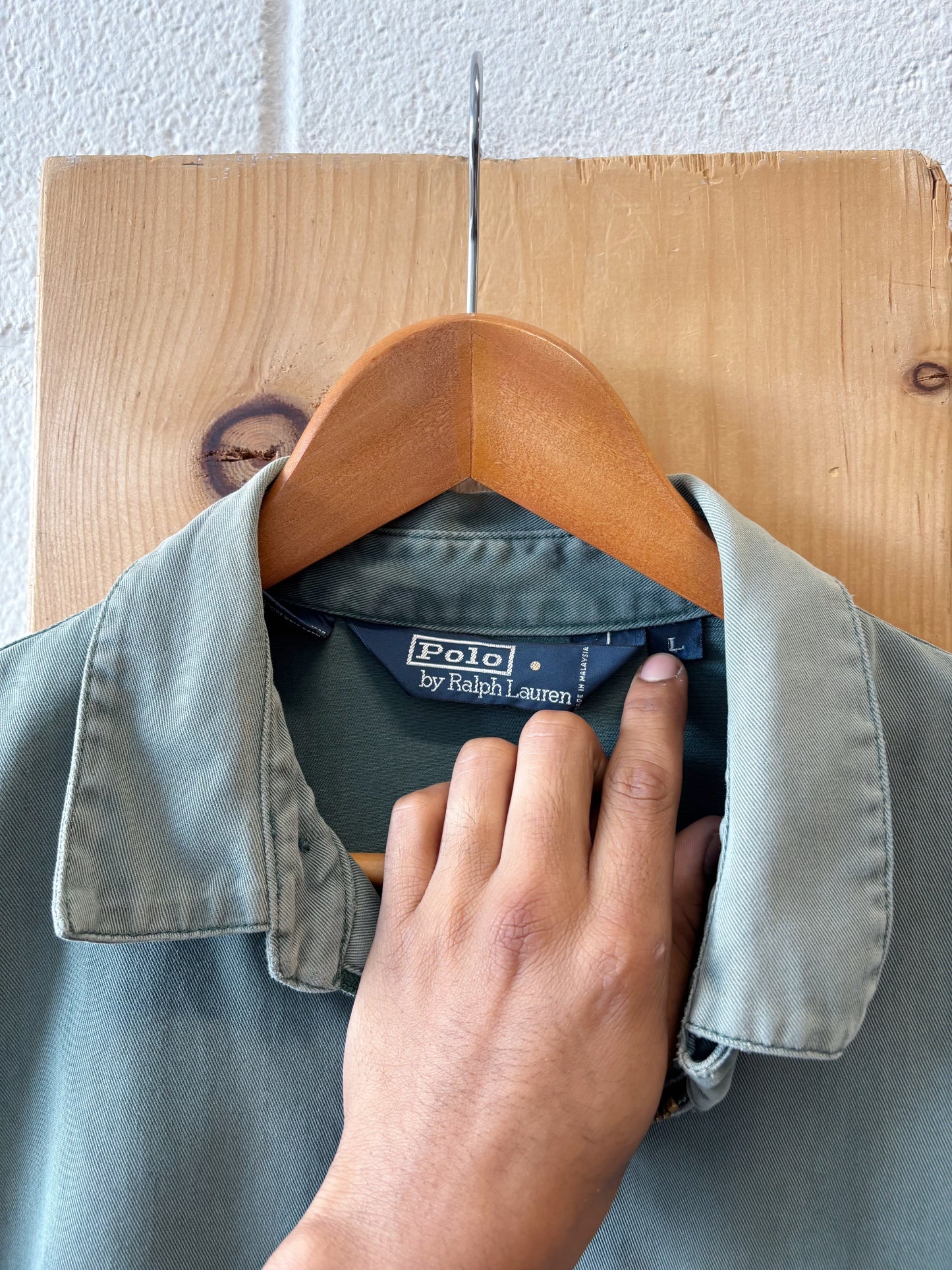 Vtg Faded Polo RL Jacket : L