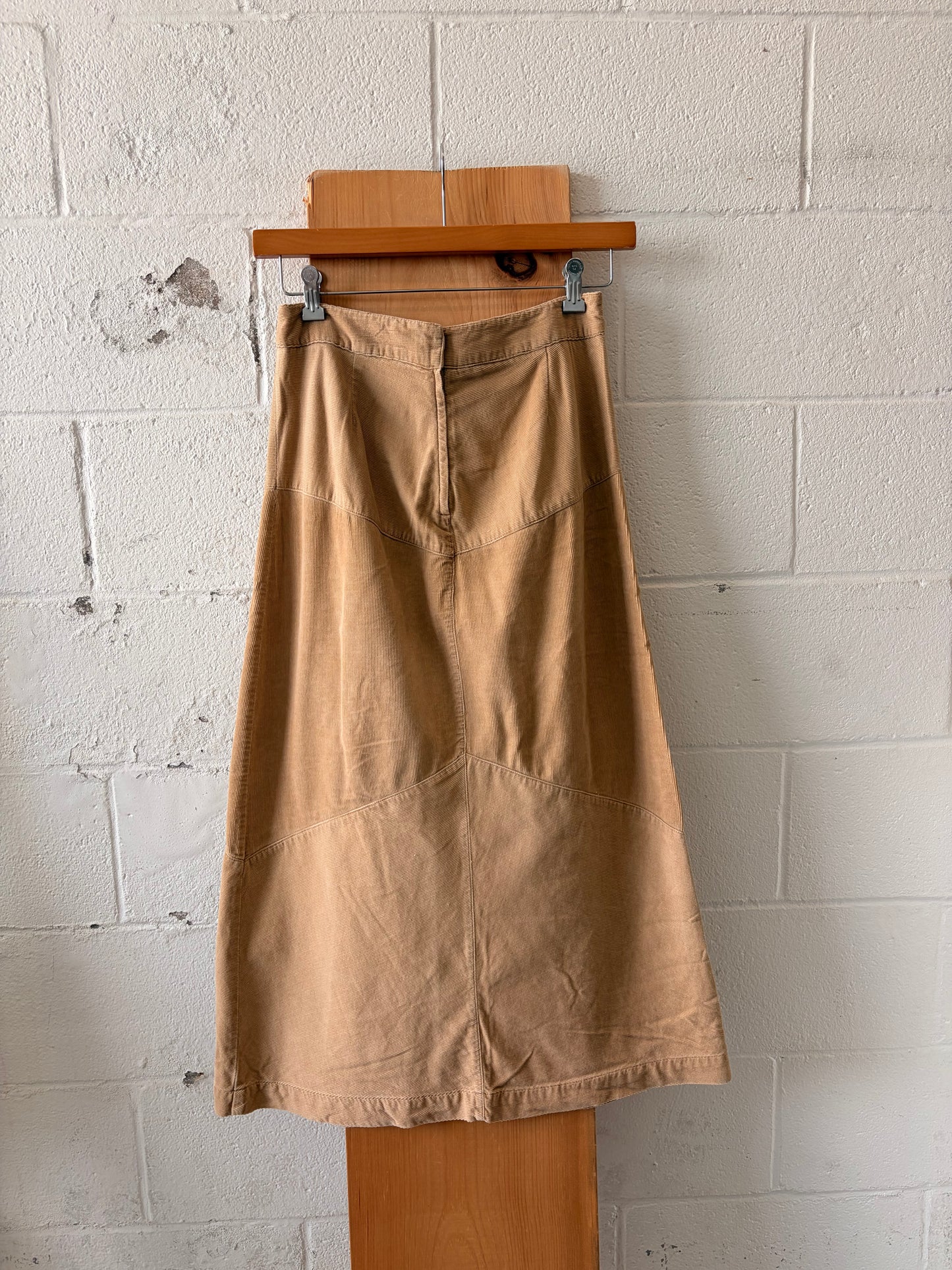 Corduroy Camel Skirt : 8