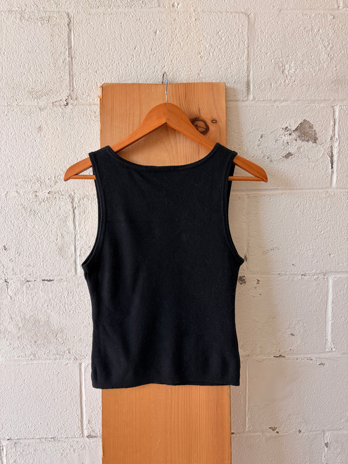 Vtg NoBo Beaded Neckline Tank : Juniors L