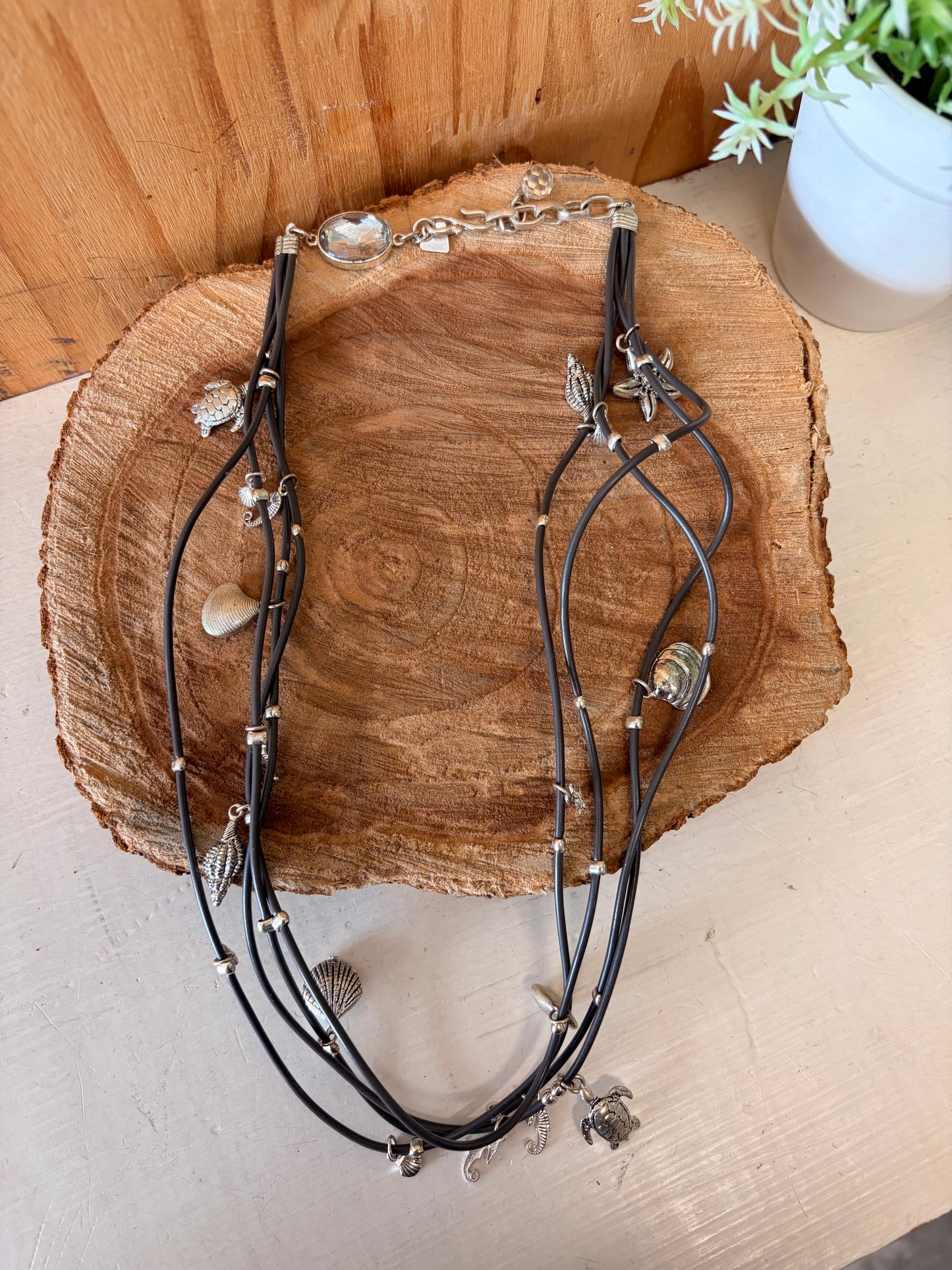 Cookie Lee Layered Sea Life Necklace