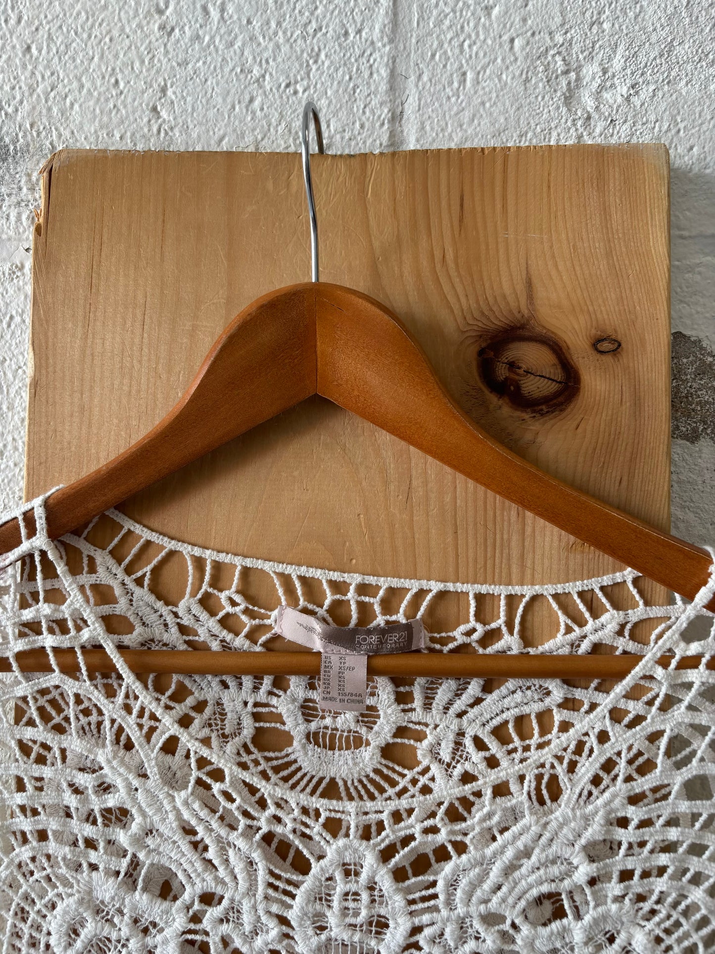 Long Sleeve Boho Top : XS