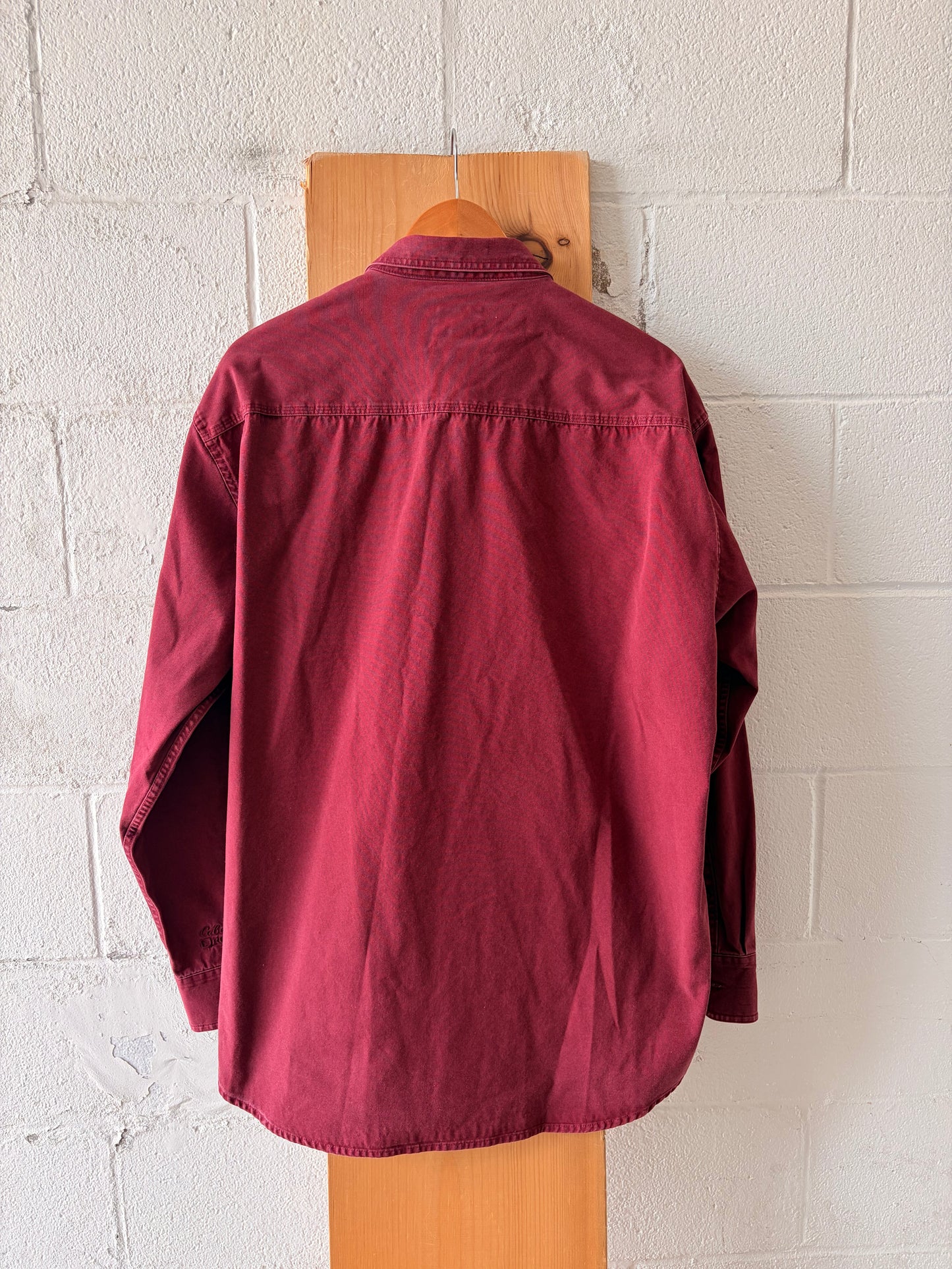Dark Red Cabela’s Button Down : XLT