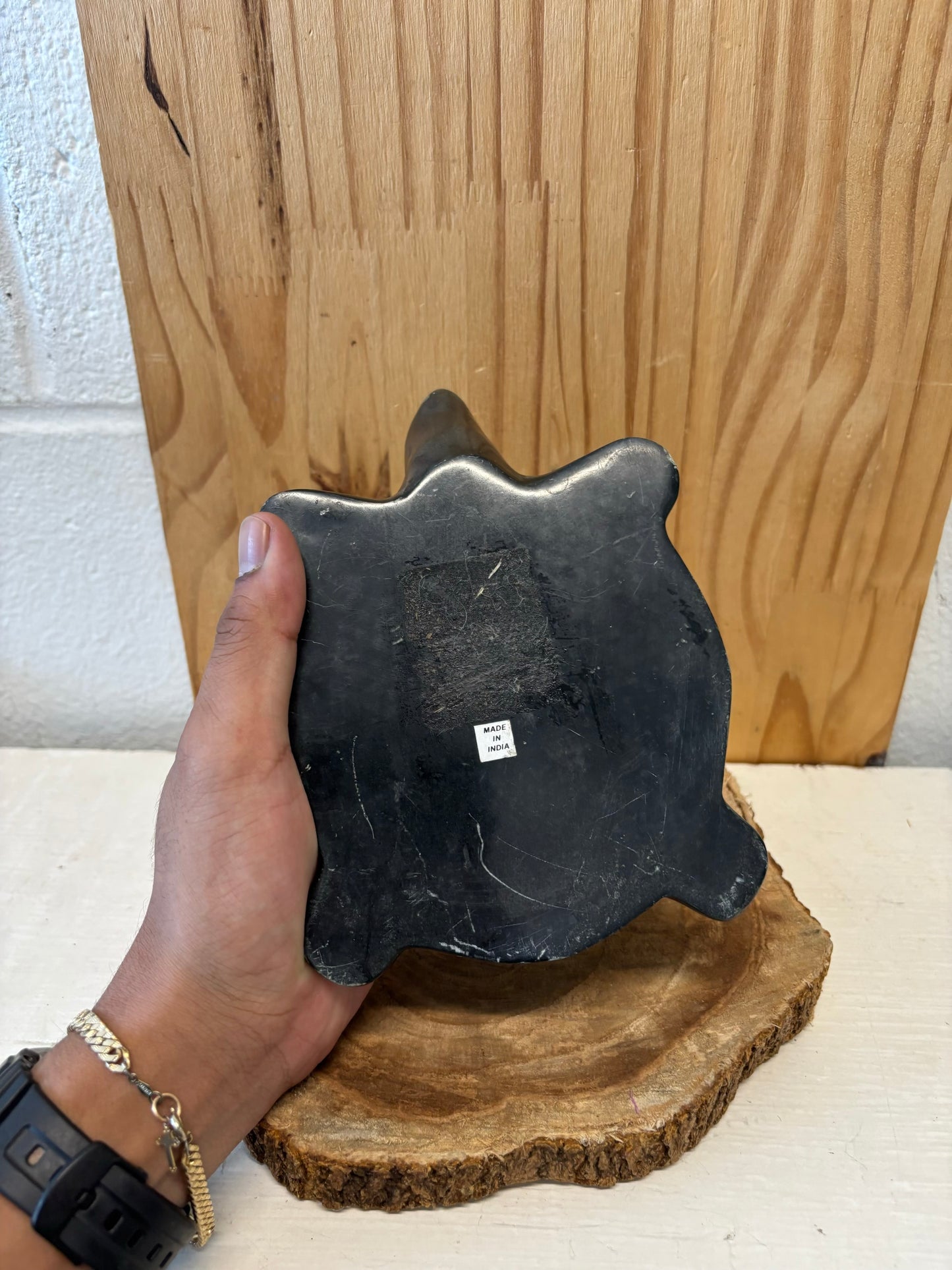 Handcrafted Soapstone Turtle Figurine (Local Pickup Only)