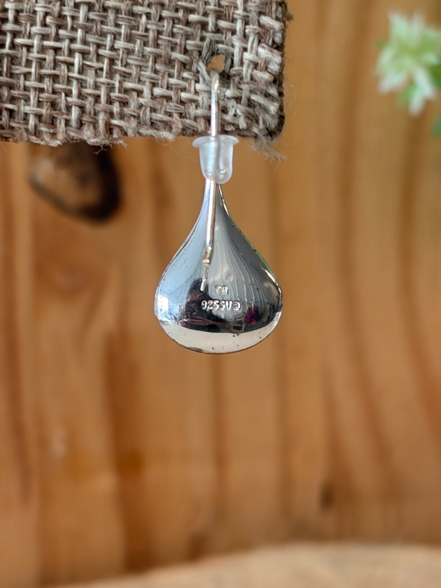 925 Sterling Silver Tear Drop Earrings