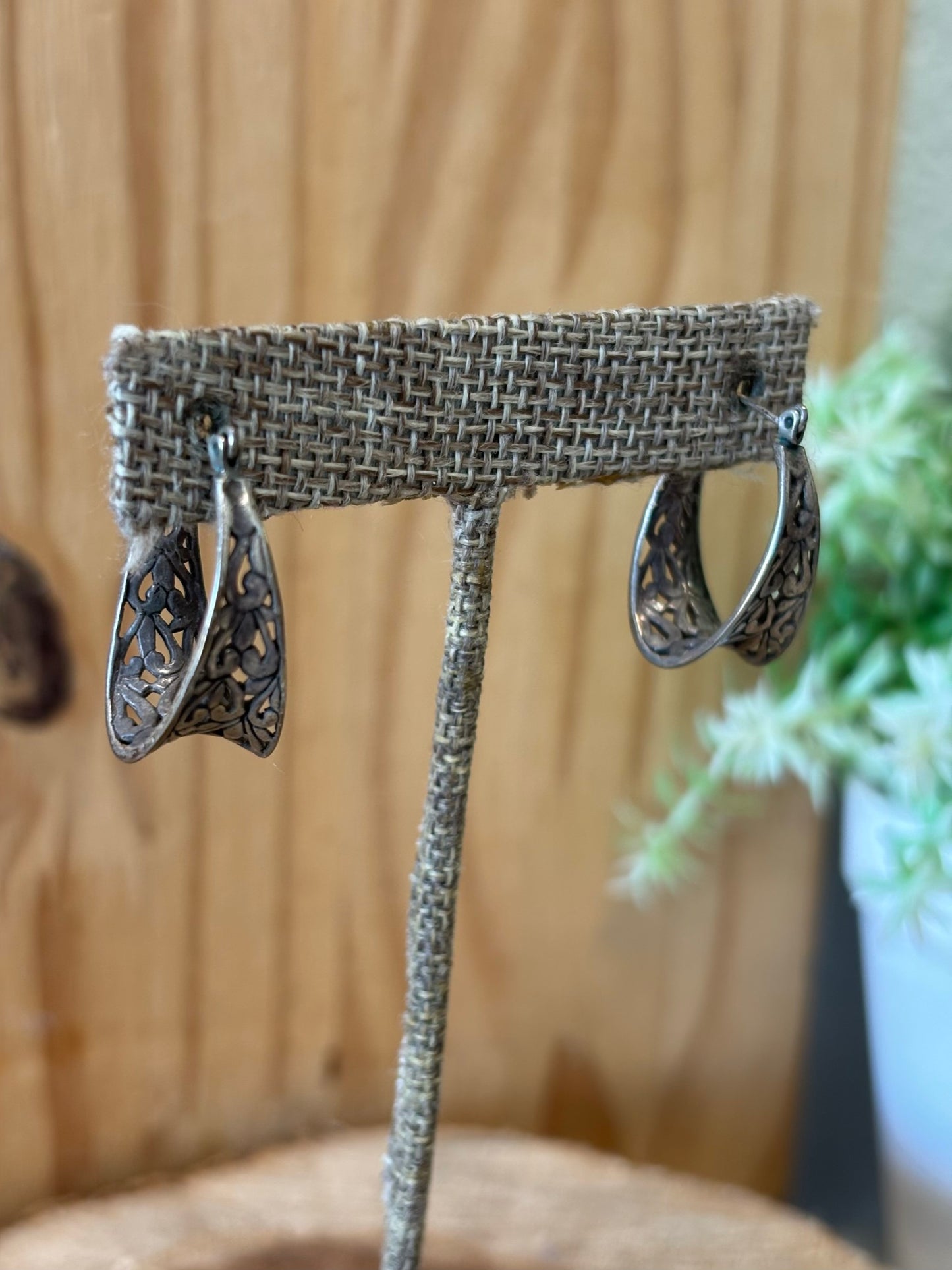 Silver Tone Earrings