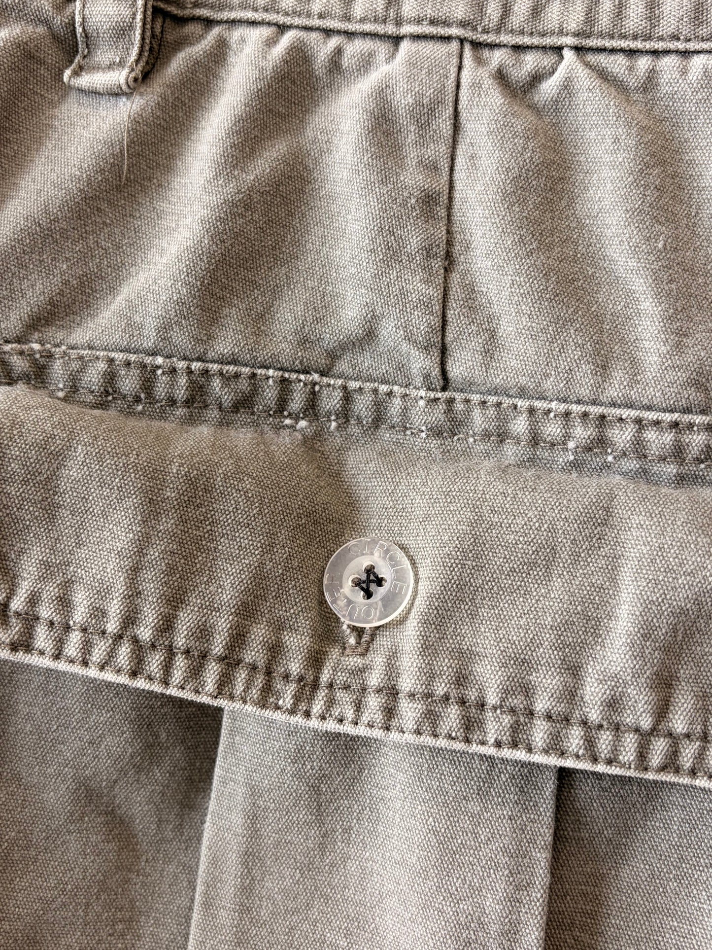 Green Cargo Shorts : 34