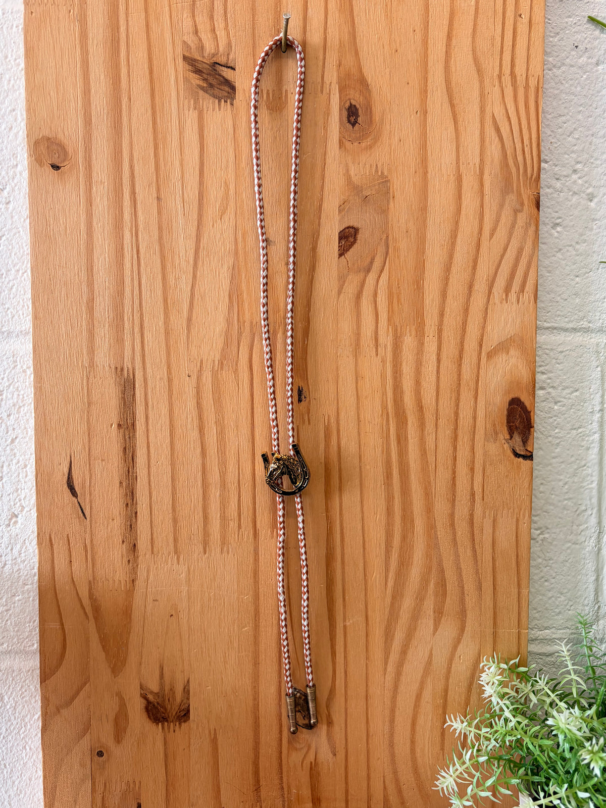 Western Horse Bolo Tie