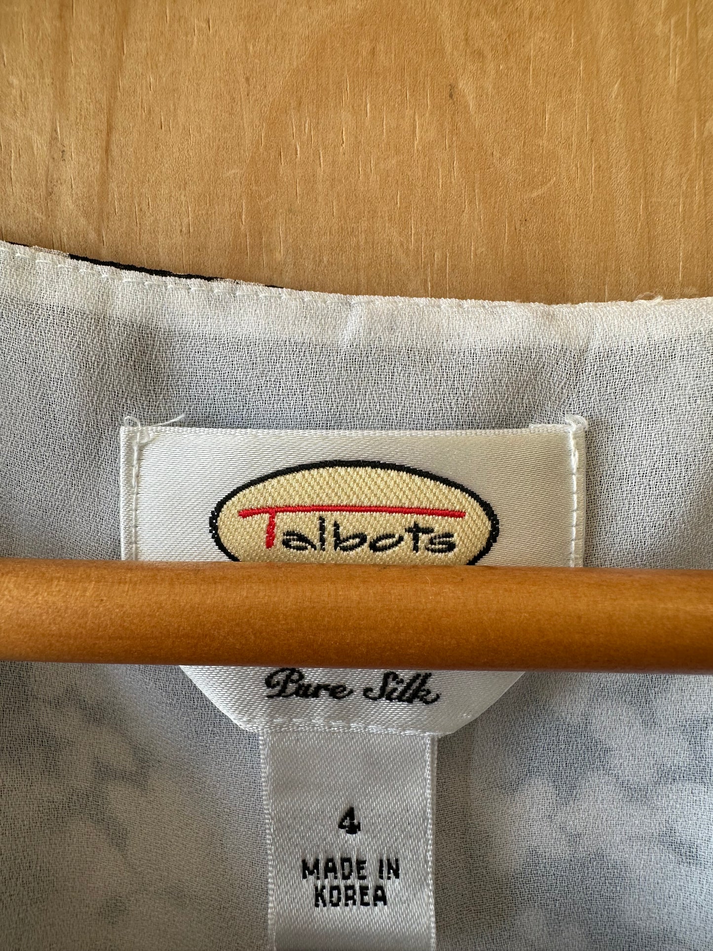 Vtg Silk Floral Dress : 4