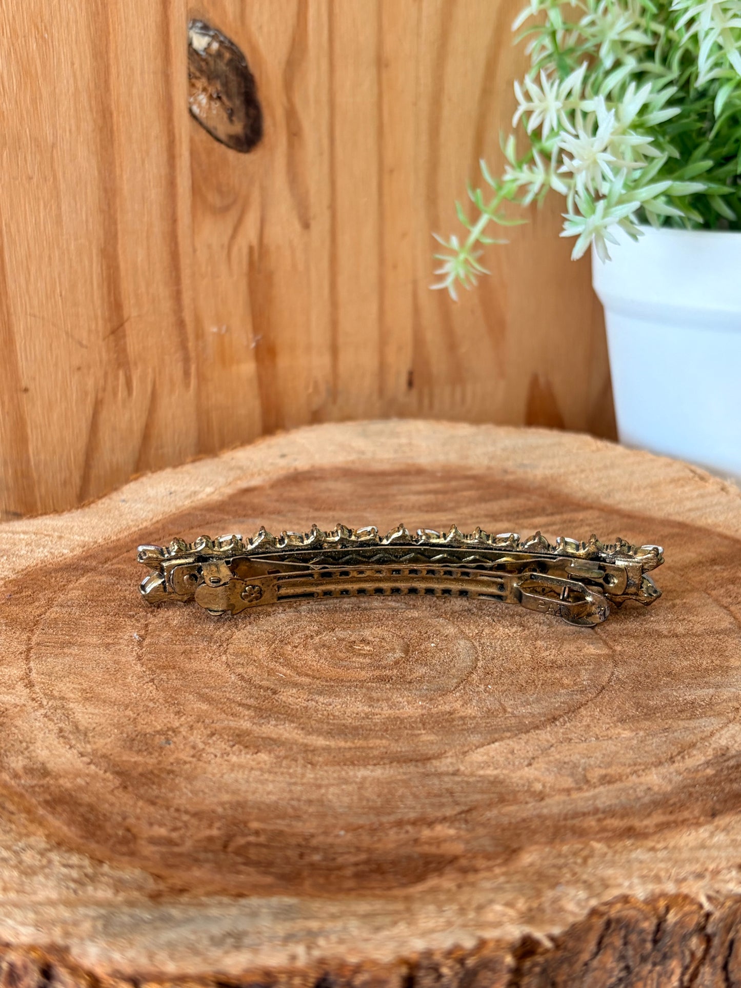 Multi Colored Rhinestone Hair Clip