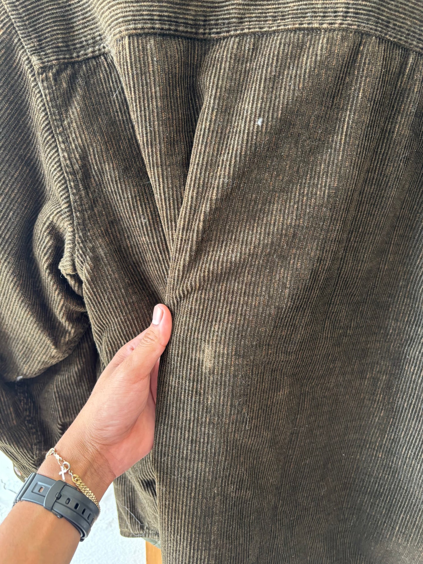 Vtg Roundtree & Yorke Corduroy Coat : L