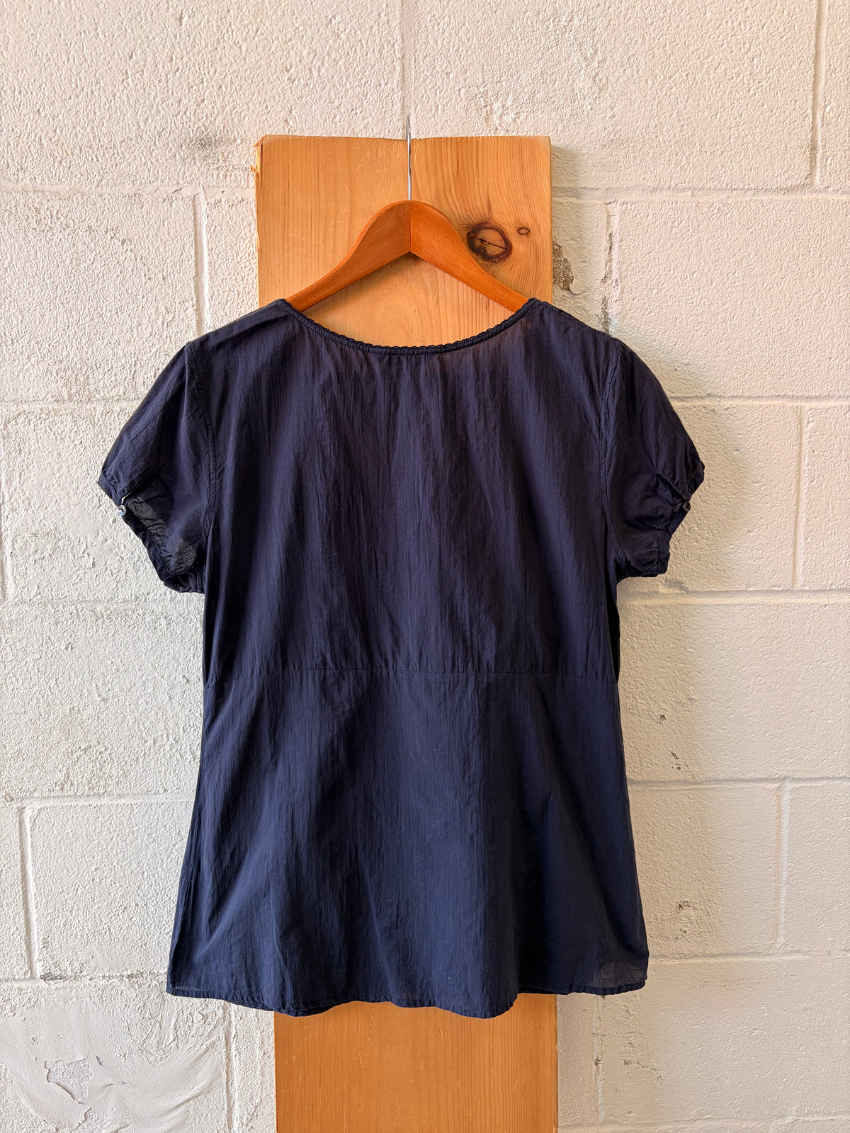 Navy Eddie Bauer Top : L