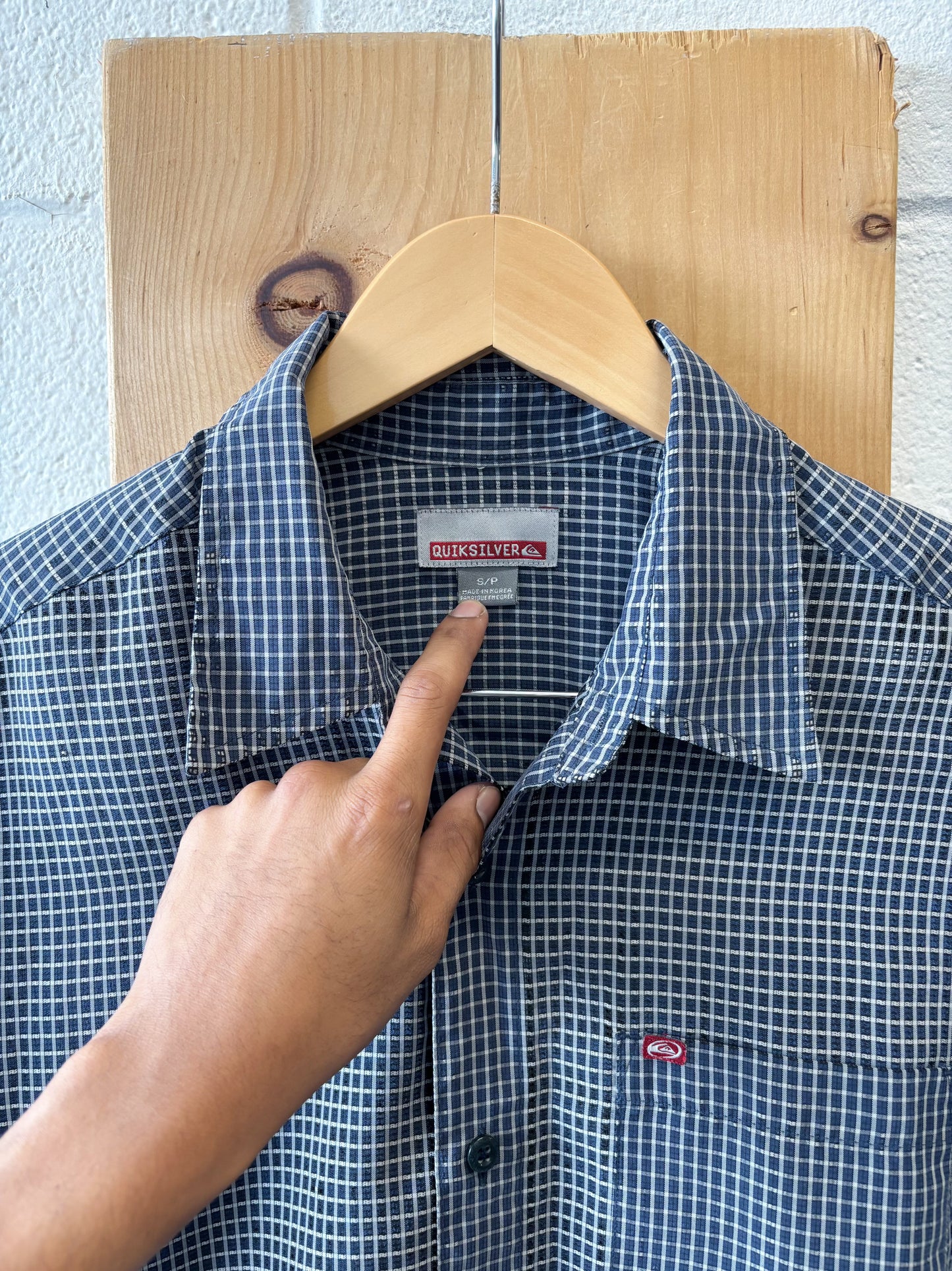 Quicksilver Button Down : S