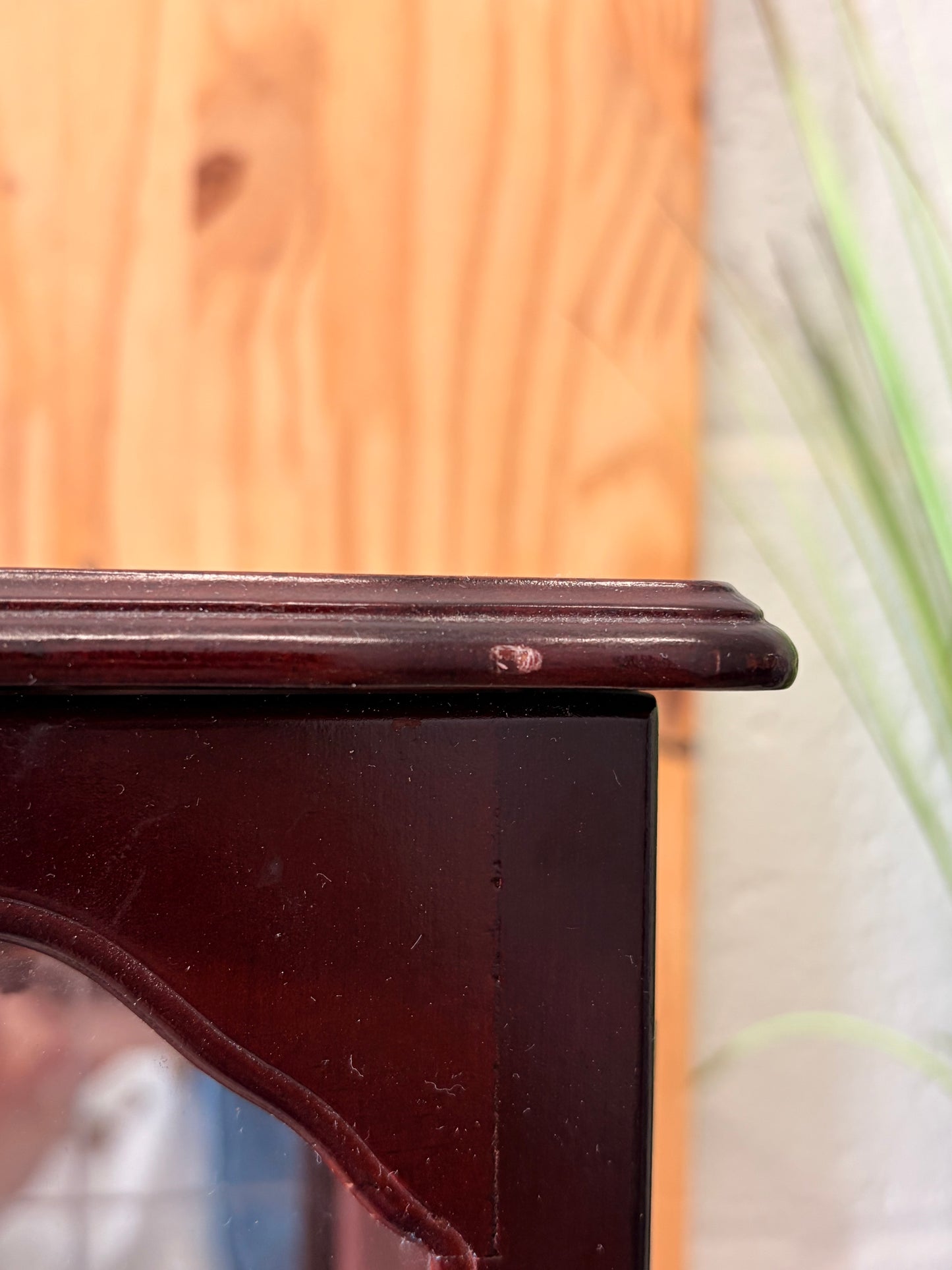 Wooden Mirrored Jewelry Box (Local Pick Up Only)