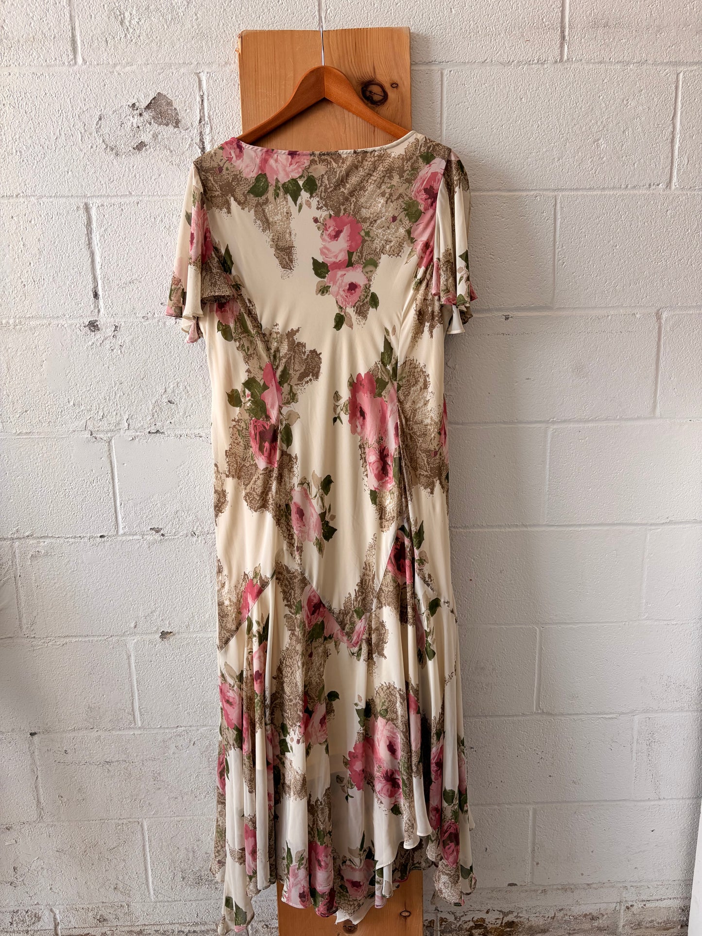 Beaded Floral Dress : 22W