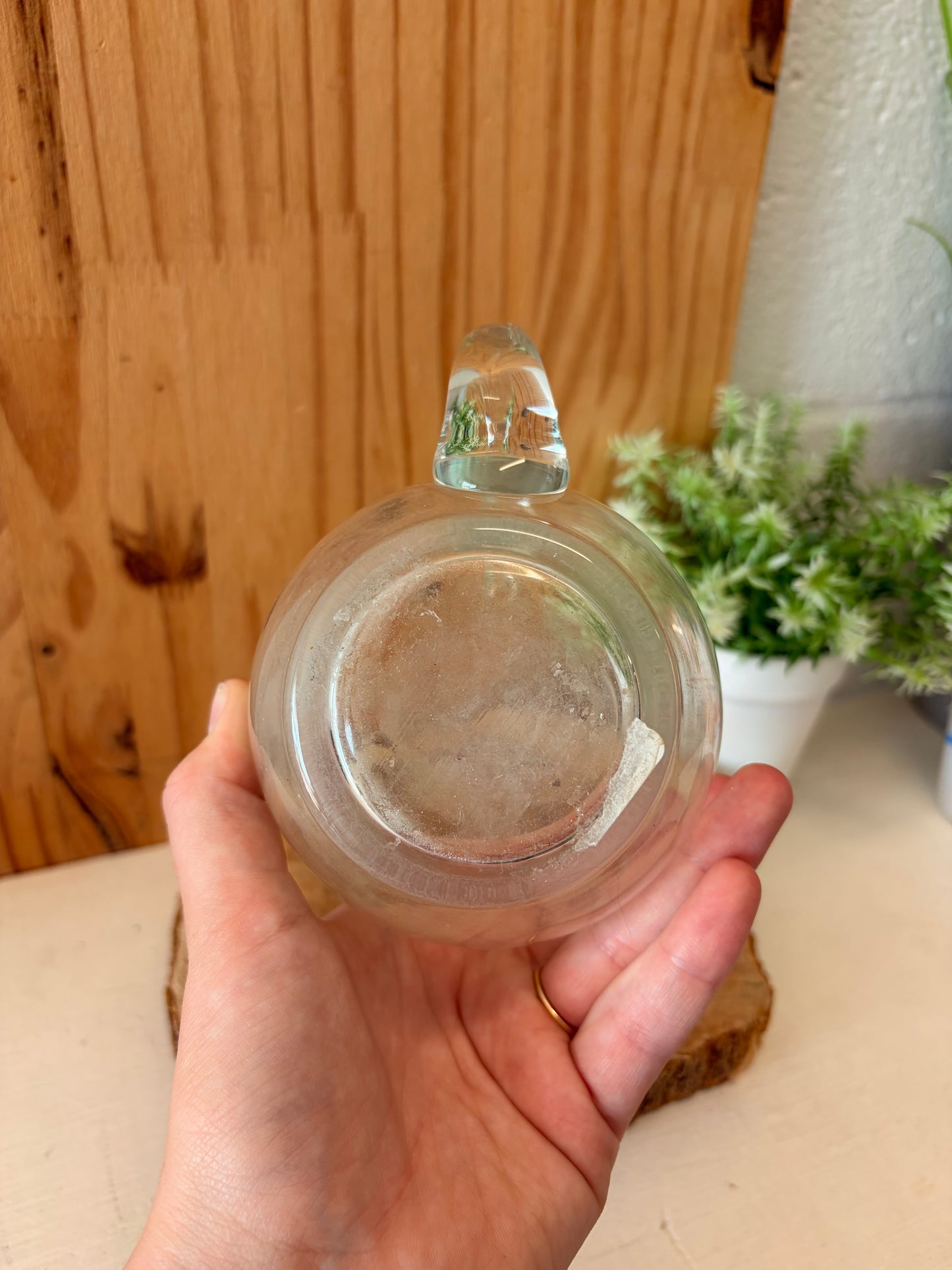 Little Etched Glass Pitcher (Local Pick Up Only)