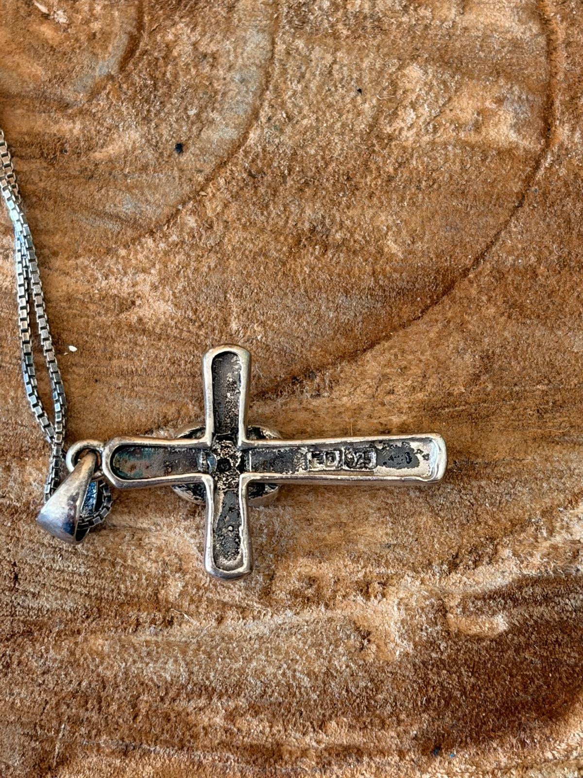 925 Italy Chain Necklace with Cross Pendant