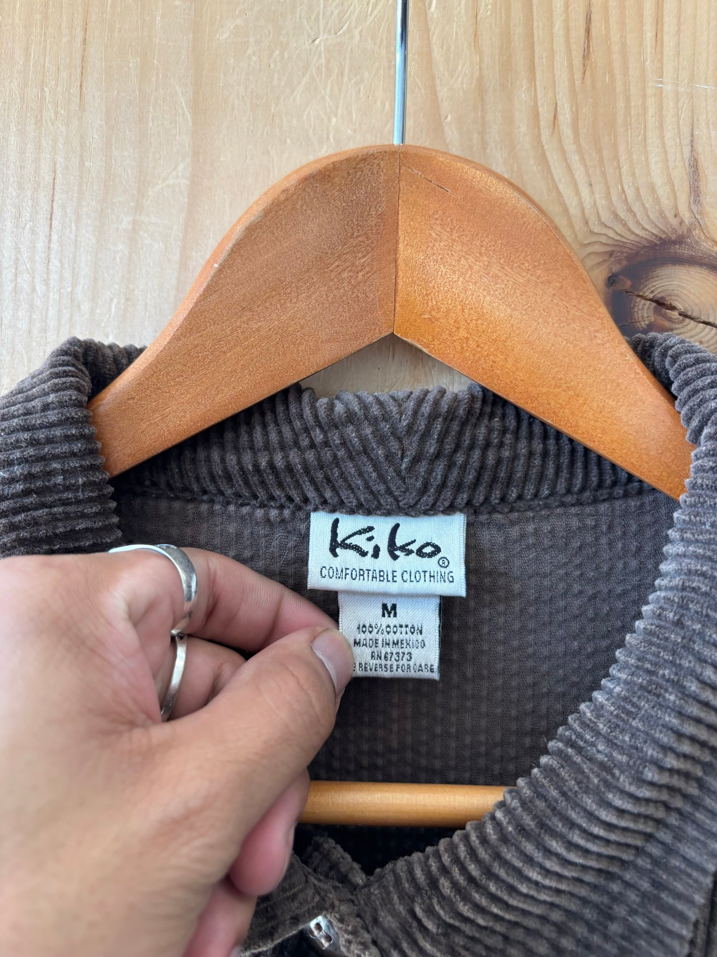 Brown Corduroy Dress : M