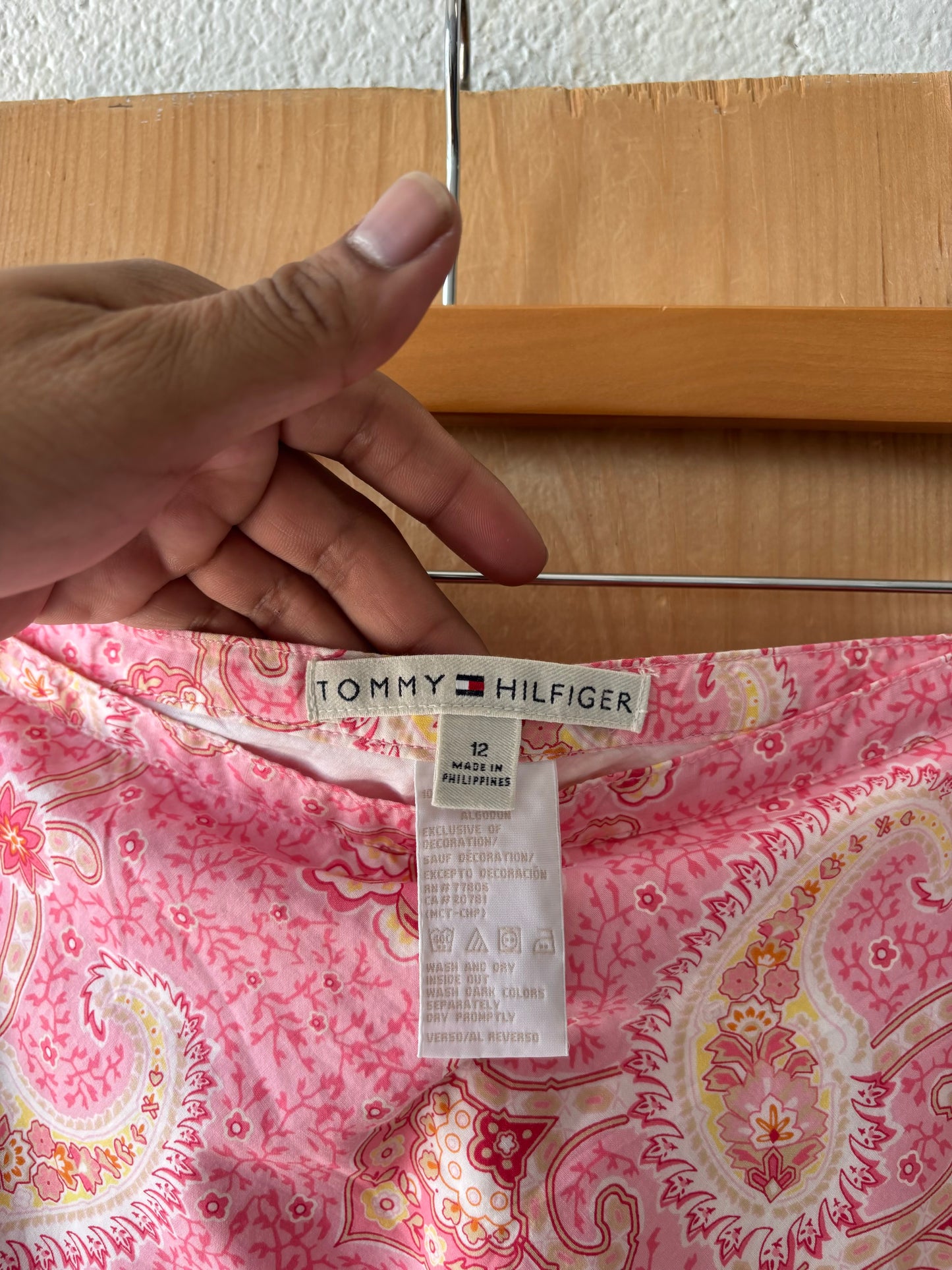 Pink Tommy Hilfiger Skirt : 12