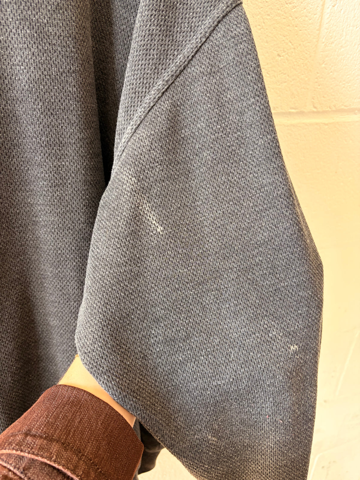 Vtg Dark Gray Lee Razorbacks Crew : CL