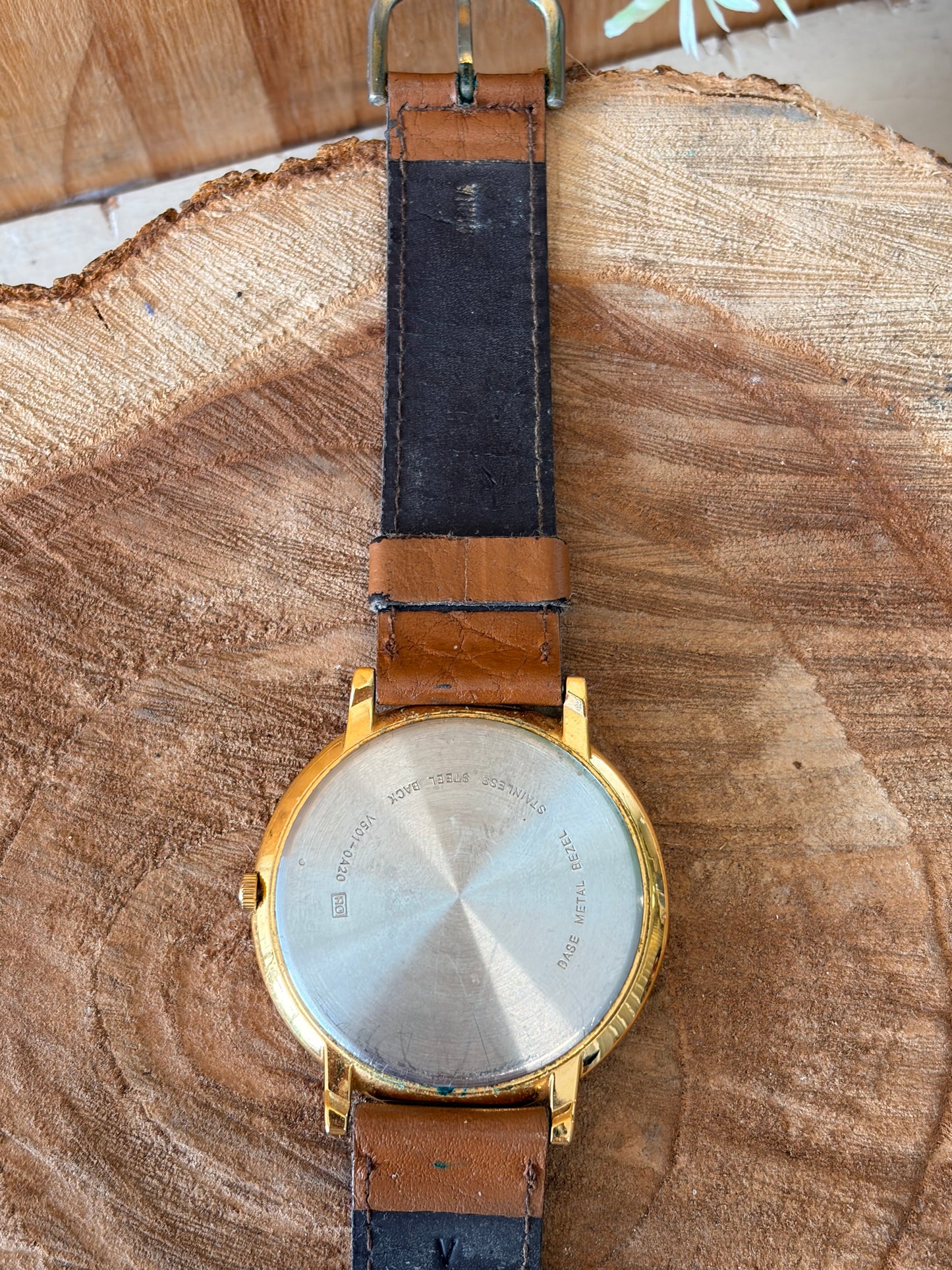 Vtg Lorus Mickey Watch (Untested - As Is)