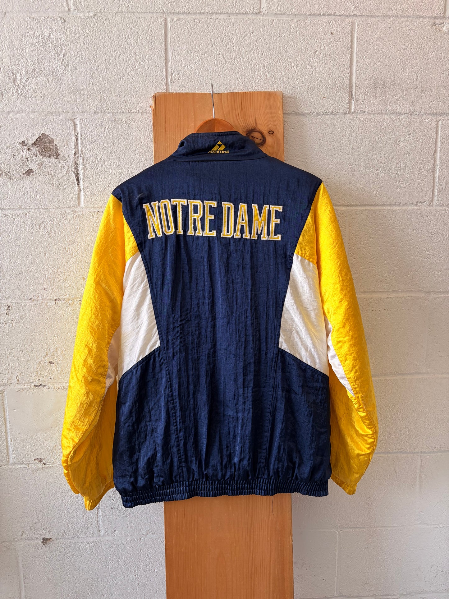 Vtg Apex One Notre Dame Jacket : M
