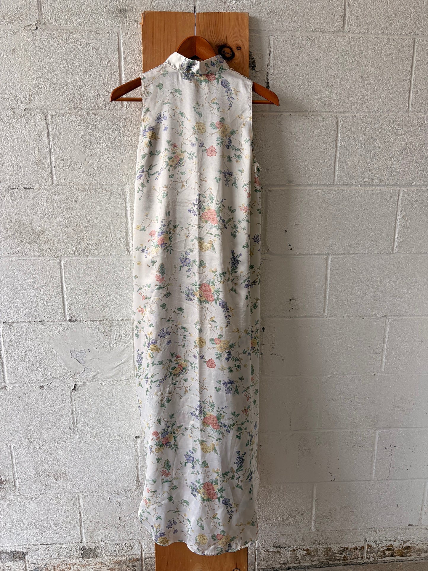 Vtg Floral Slip Dress : S/M