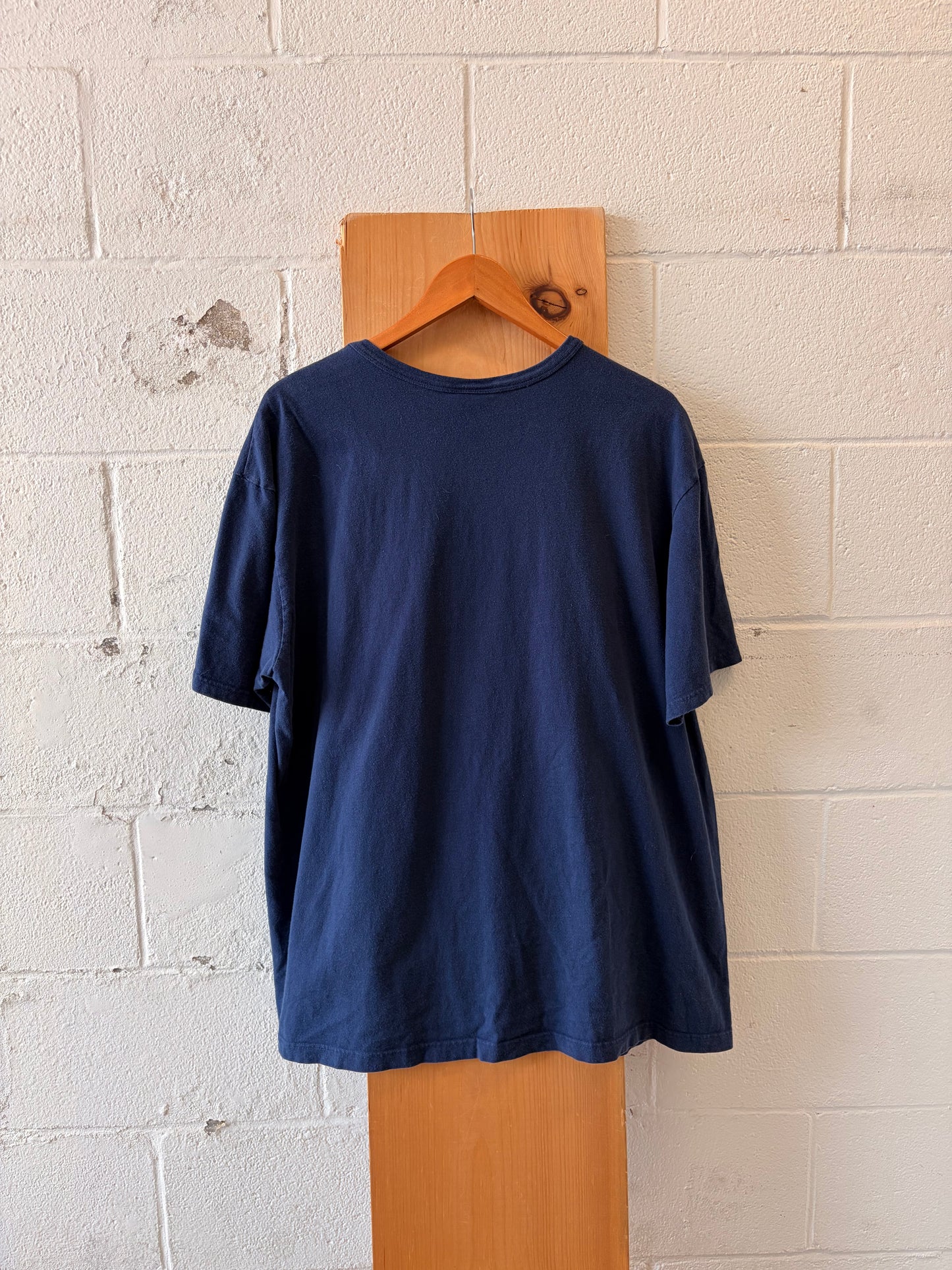 Vtg Navy Polo Sport Tee : XL