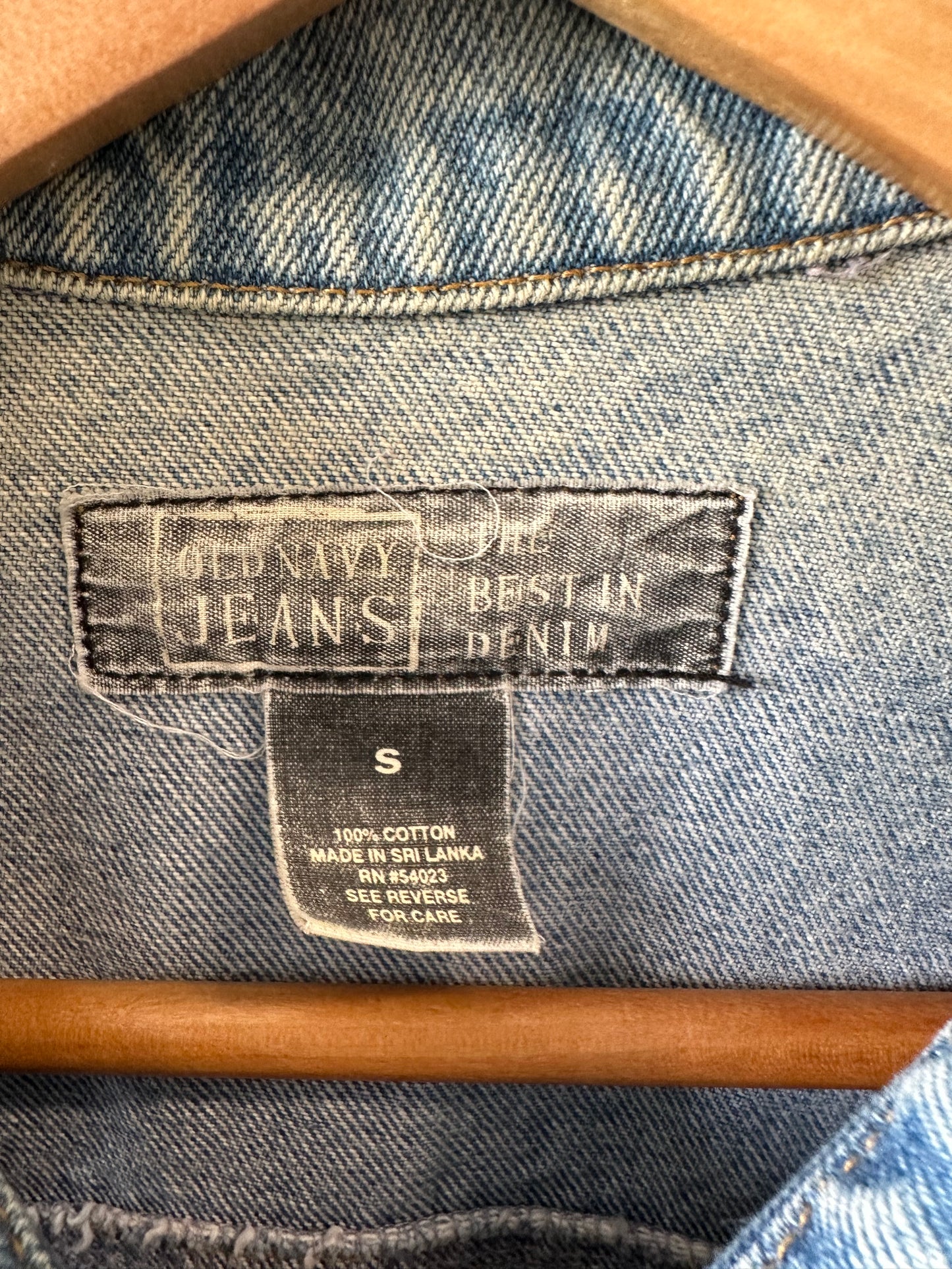 Classic Denim Vest : S