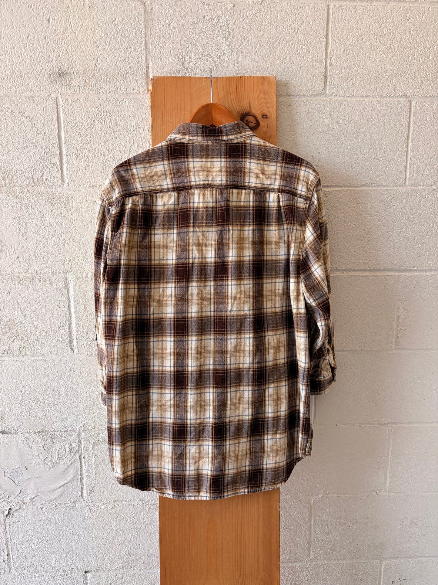 Plaid Brown Carhartt Flannel : L