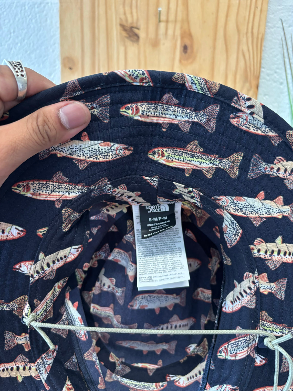 North Face Fishing Hat : S