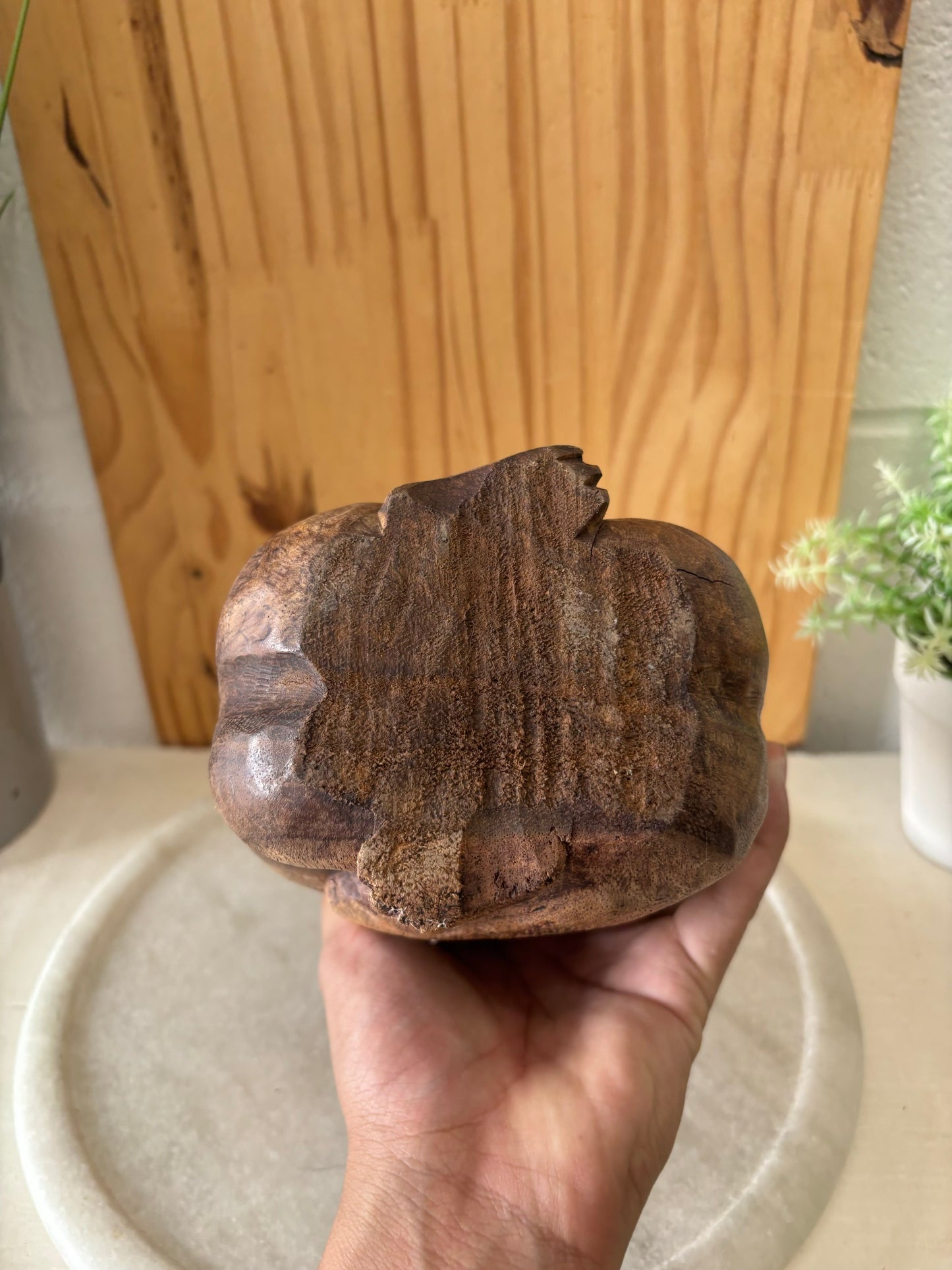 Vtg Wooden Embrace Statue